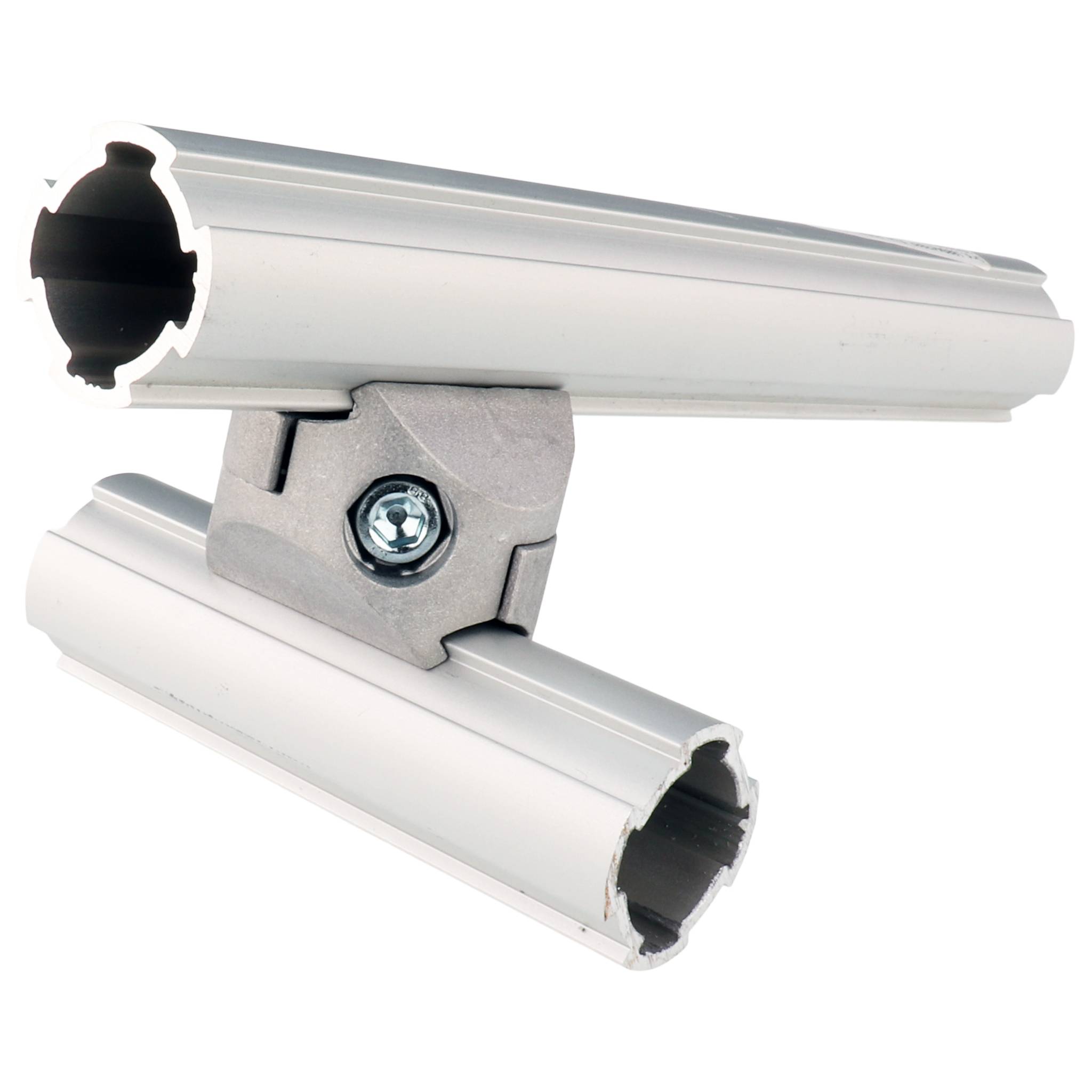 Verbinder, Kreuzverbinder, 35x40x40, Aluminiumdruckguß, alufarbig