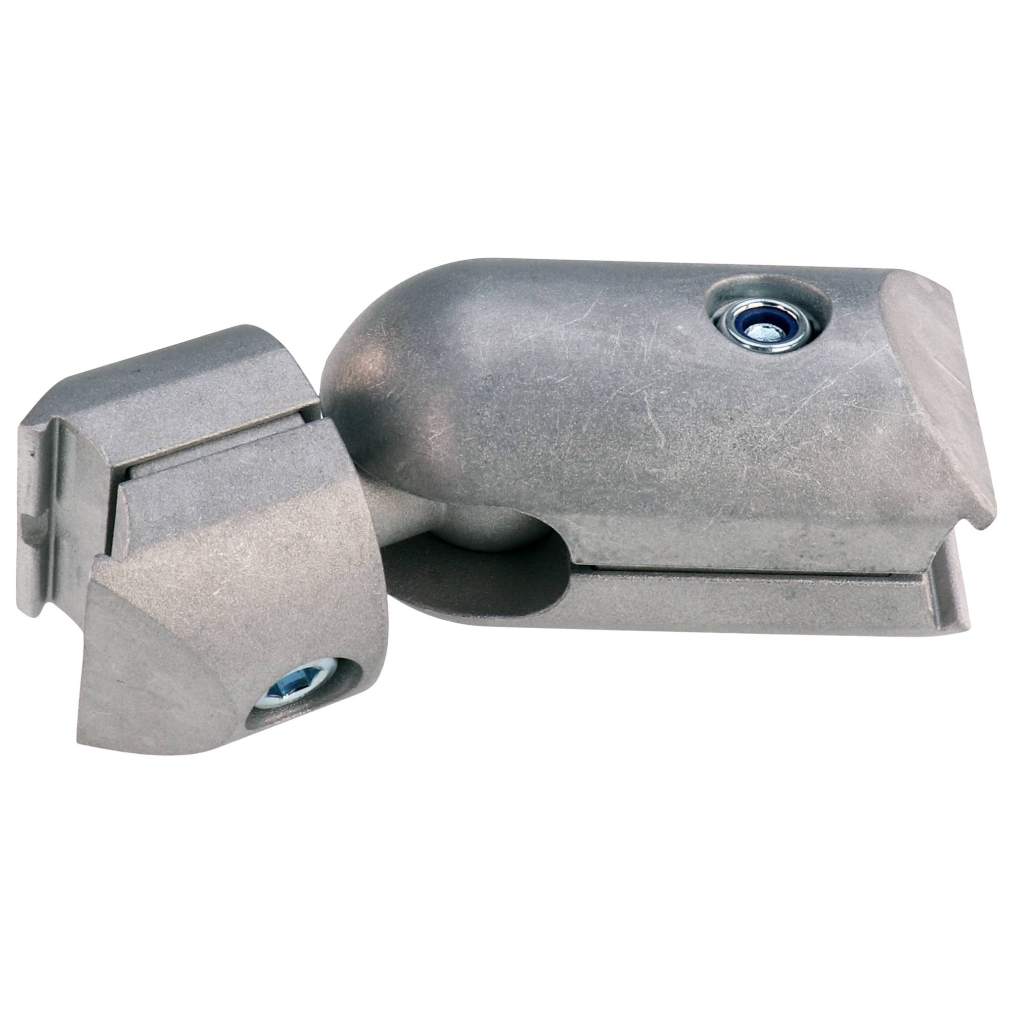 Verbinder, Kreuz-Kugelverbinder, 90x37x37, Aluminiumdruckguß, alufarbig