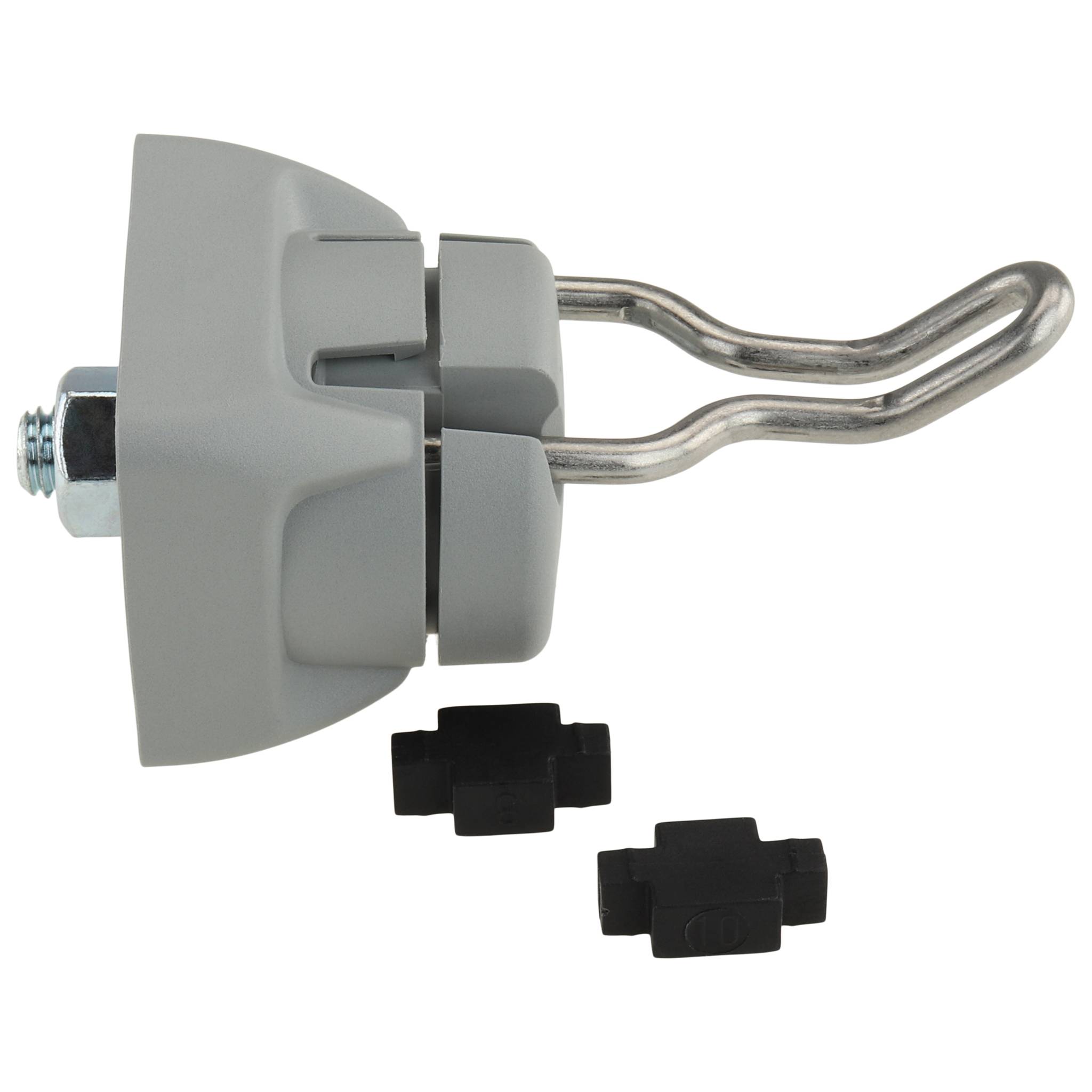 Werkzeughaken FX 24/16-12, 75x40x40, Kunststoff PA glasfaserverstärkt, grau