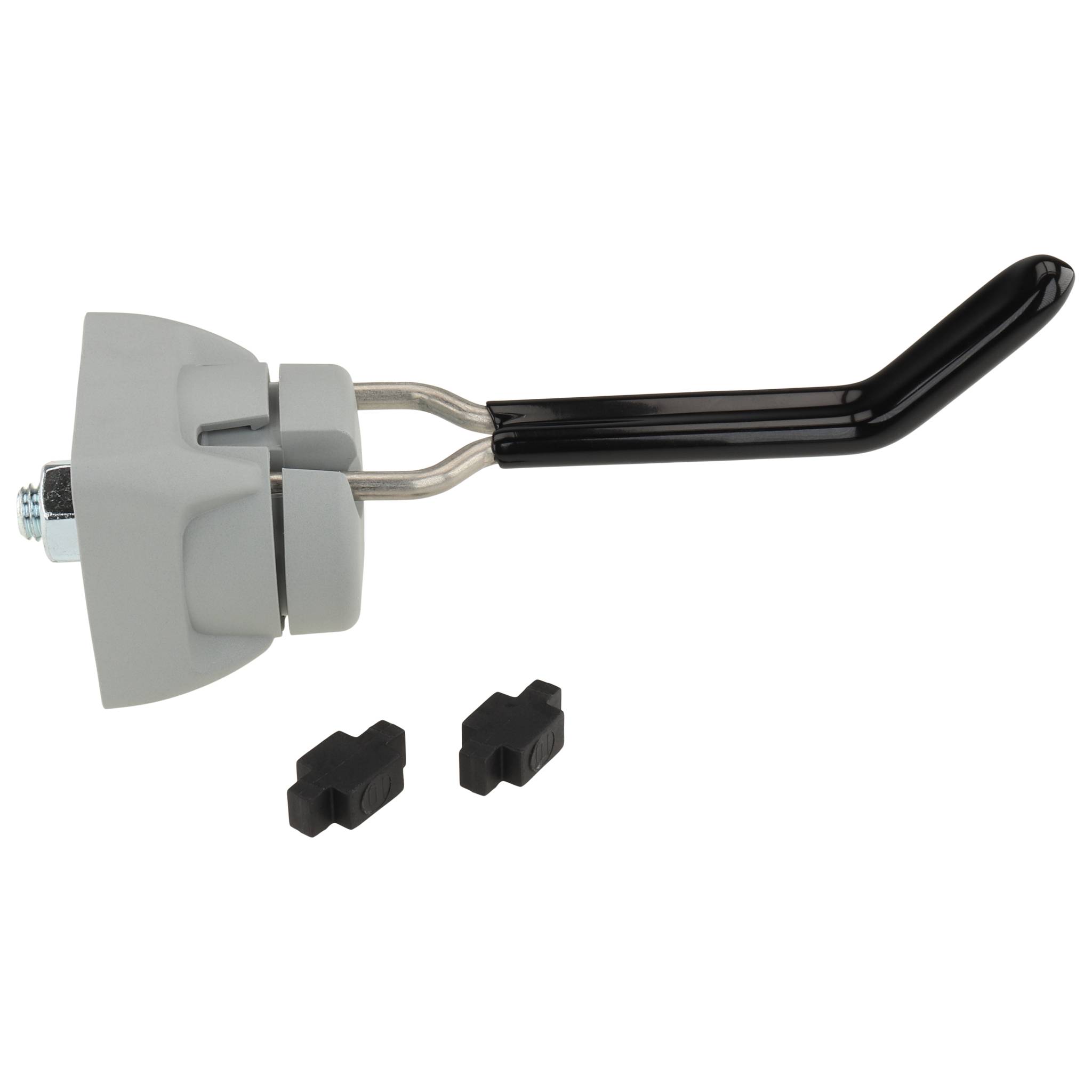 Werkzeughaken FX 66/27-13, 125x40x40, Kunststoff / Stahl, PVC beschichtet, grau