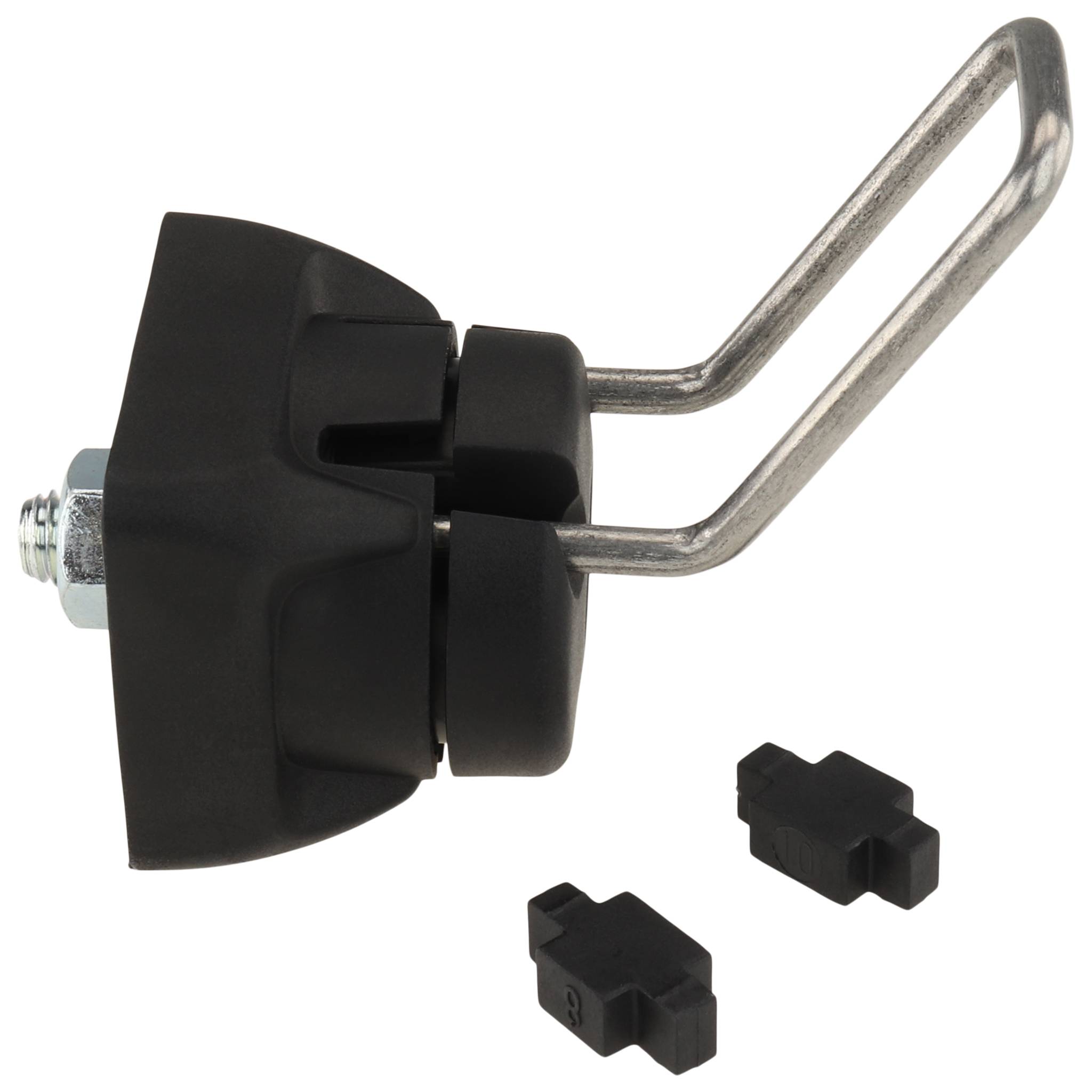 Werkzeughaken FX 7/38-24, 66x40x60, Kunststoff / Edelstahl, blank, schwarz