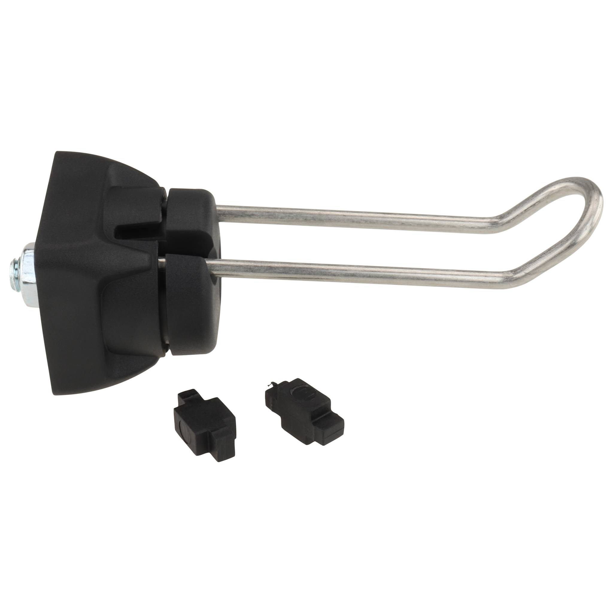 Werkzeughaken FX 59/19-24, 111x40x40, Kunststoff / Stahl / Edelstahl, blank, schwarz