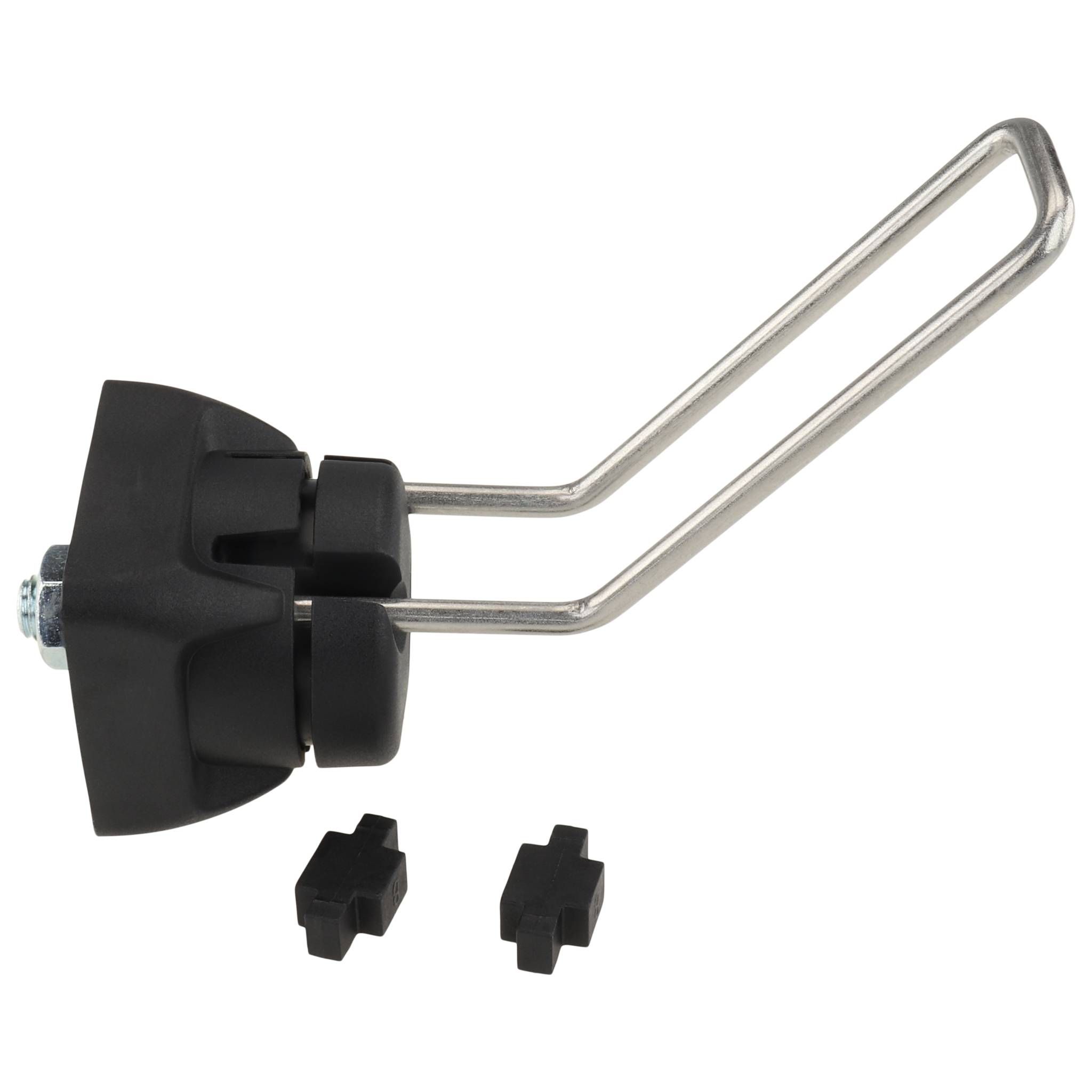 Werkzeughaken FX 17/57-24, 96x85x40, Kunststoff / Stahl / Edelstahl, blank, schwarz