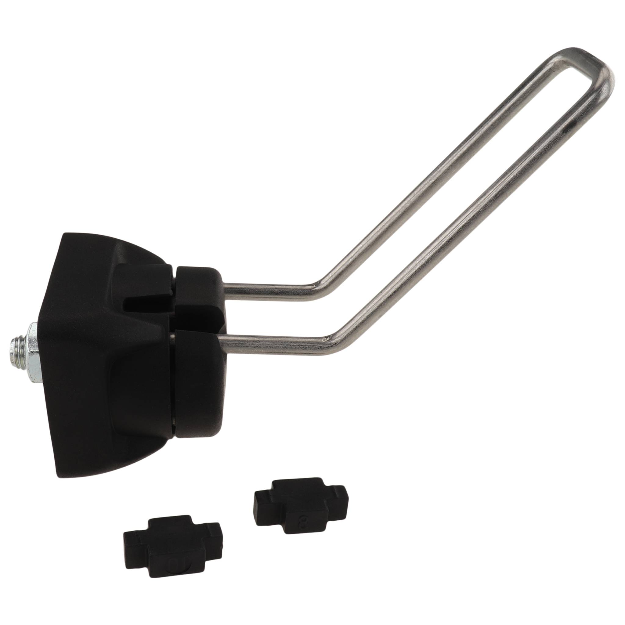 Werkzeughaken FX 17/57-24, 96x85x40, Kunststoff / Stahl / Edelstahl, blank, schwarz