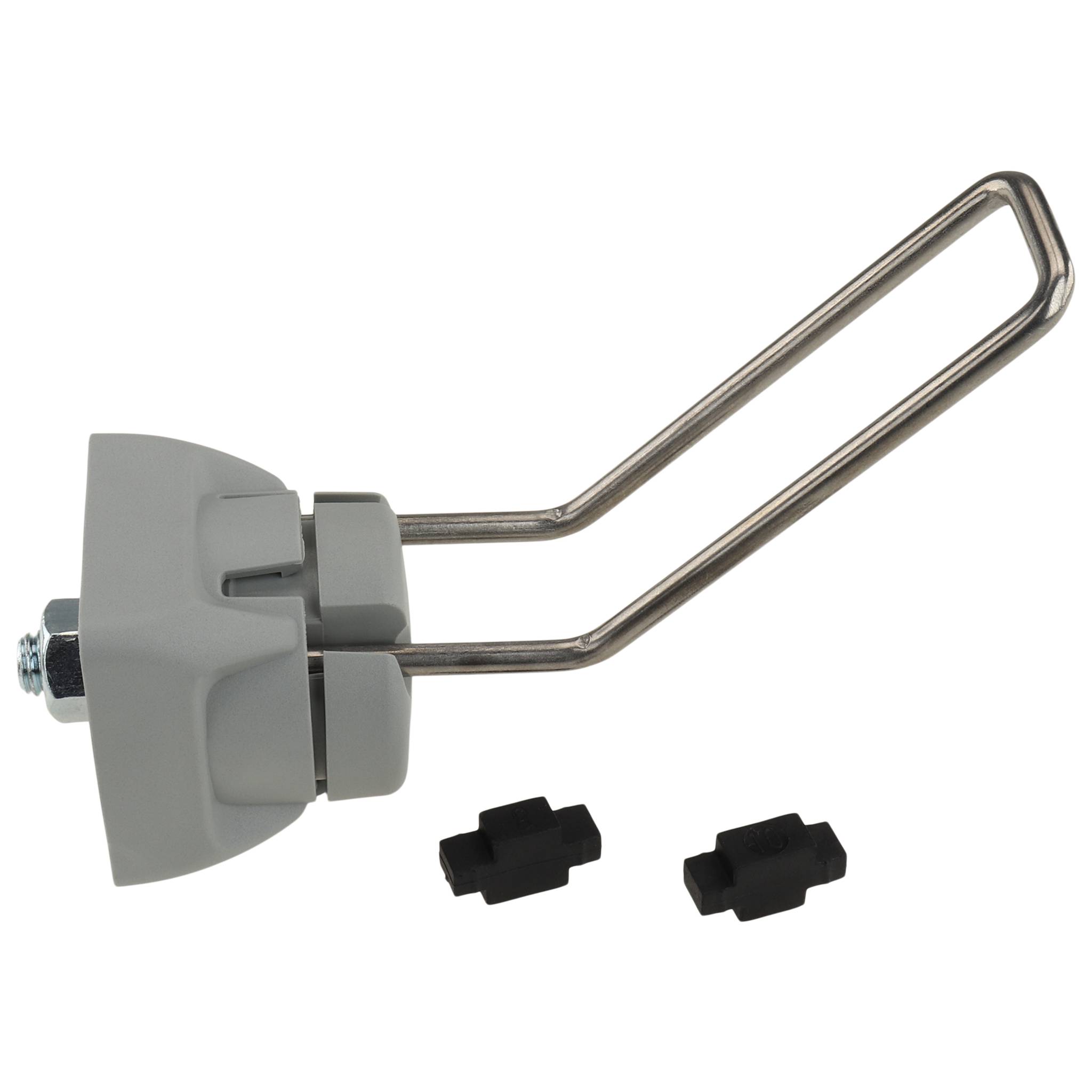 Werkzeughaken FX 17/57-24, 96x85x40, Kunststoff / Stahl / Edelstahl, blank, grau