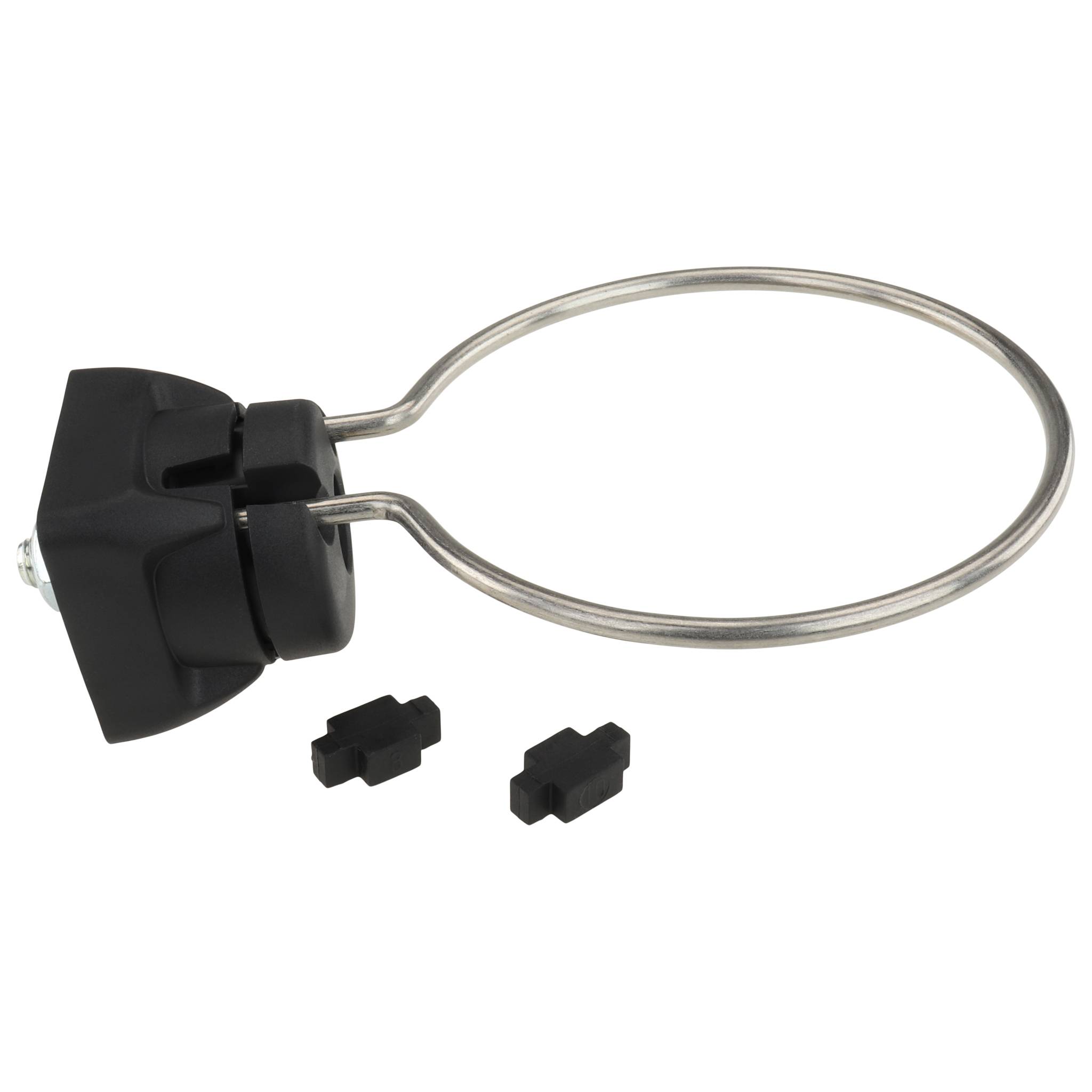 Werkzeughalter FX D80, 132x50x40, Kunststoff / Stahl / Edelstahl, blank, schwarz