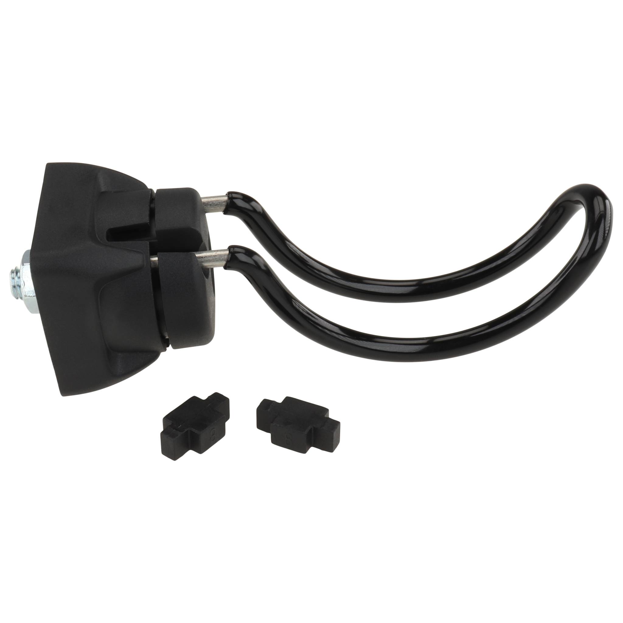 Werkzeughaken FX R35-27, 123x40x40, Kunststoff / Stahl / Edelstahl, PVC beschichtet, schwarz