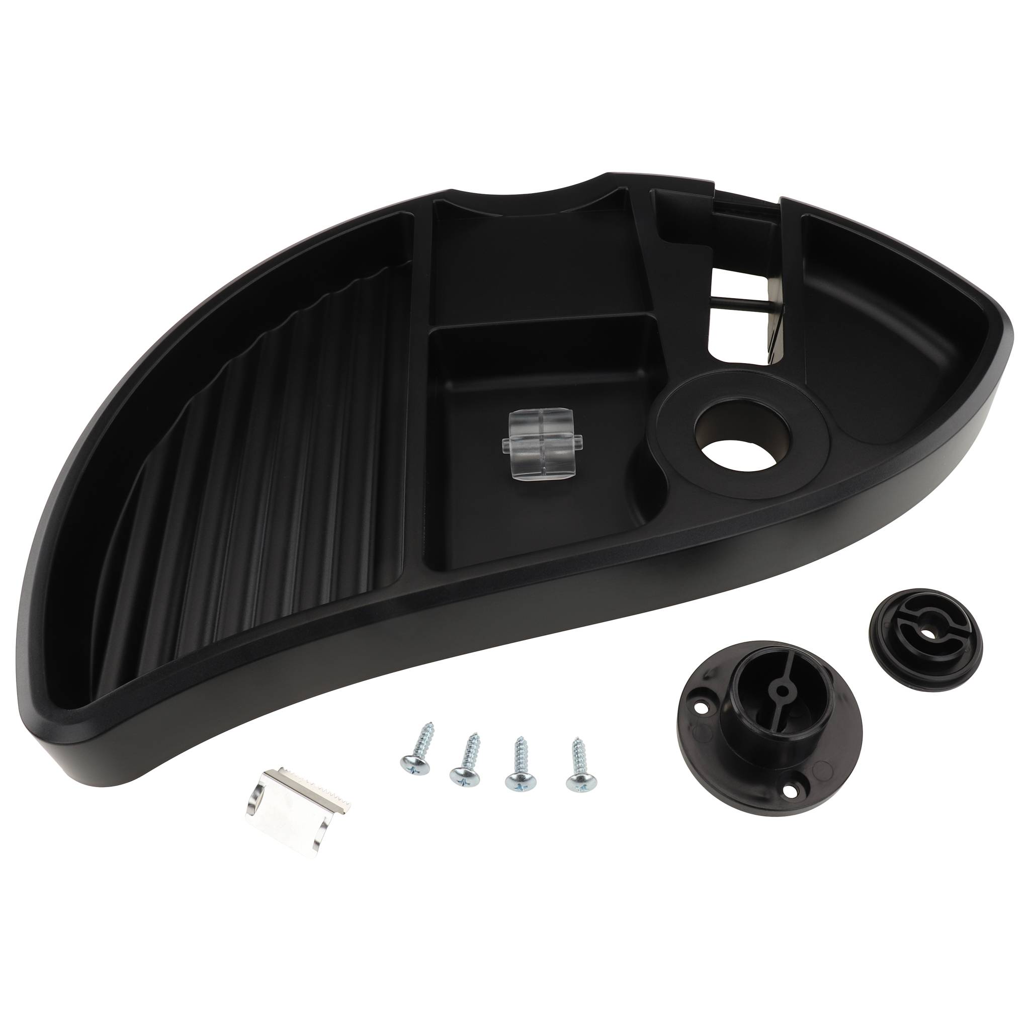 Ablageschale, 359x217x32, Kunststoff ABS, schwarz