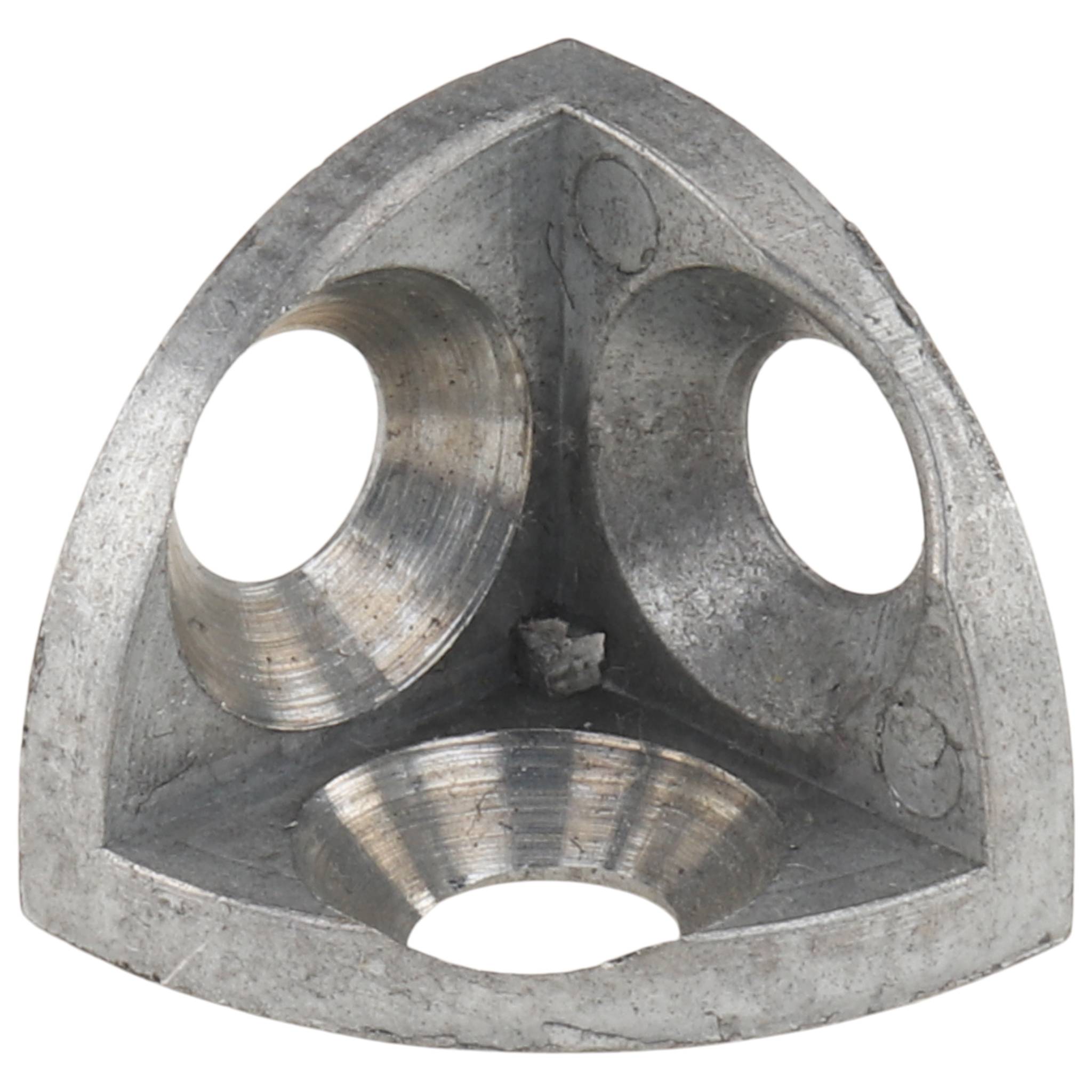 Winkel, 19x19x19, Zink-Druckguß, blank