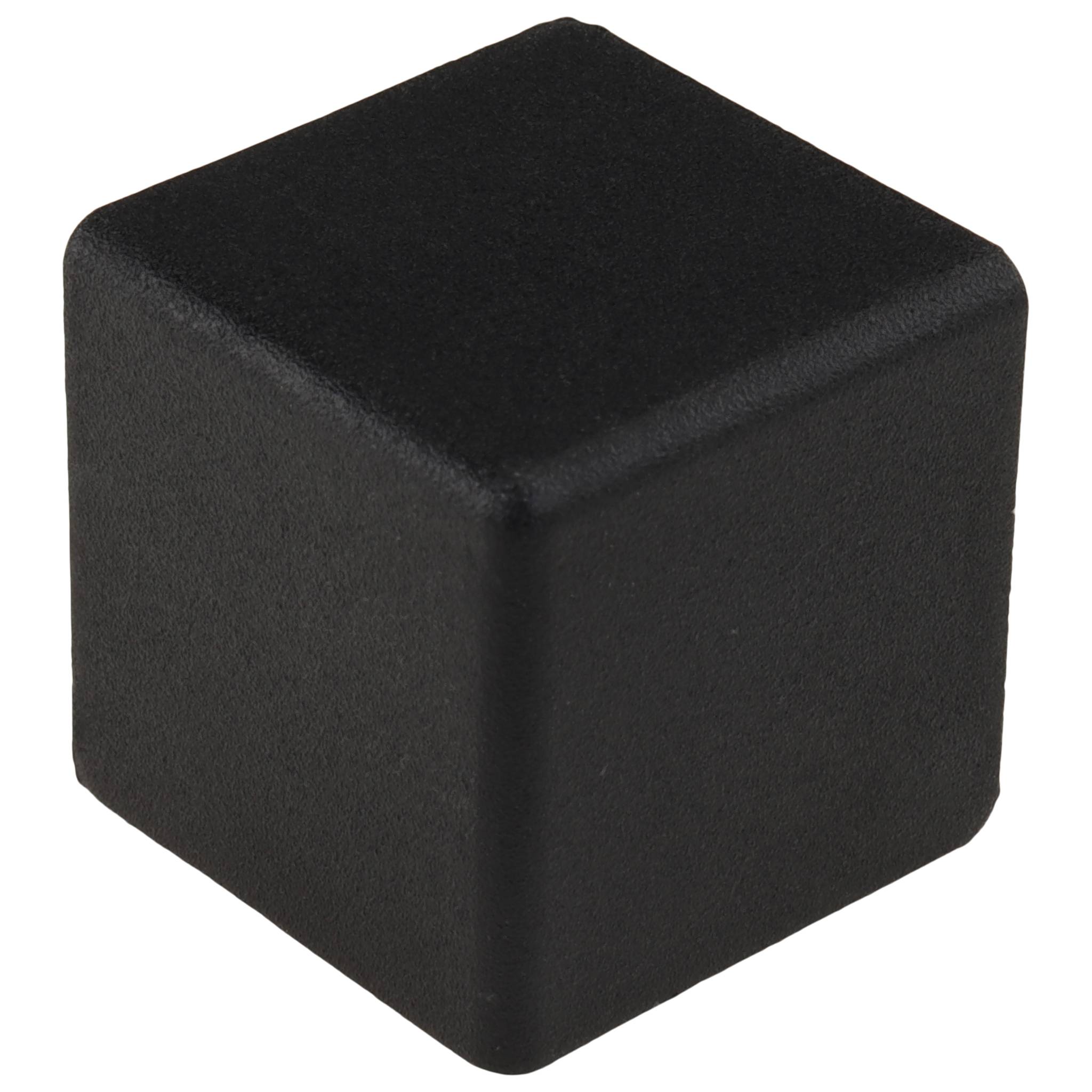 Abdeckkappe, 20x20x20, Kunststoff PA glasfaserverstärkt, schwarz