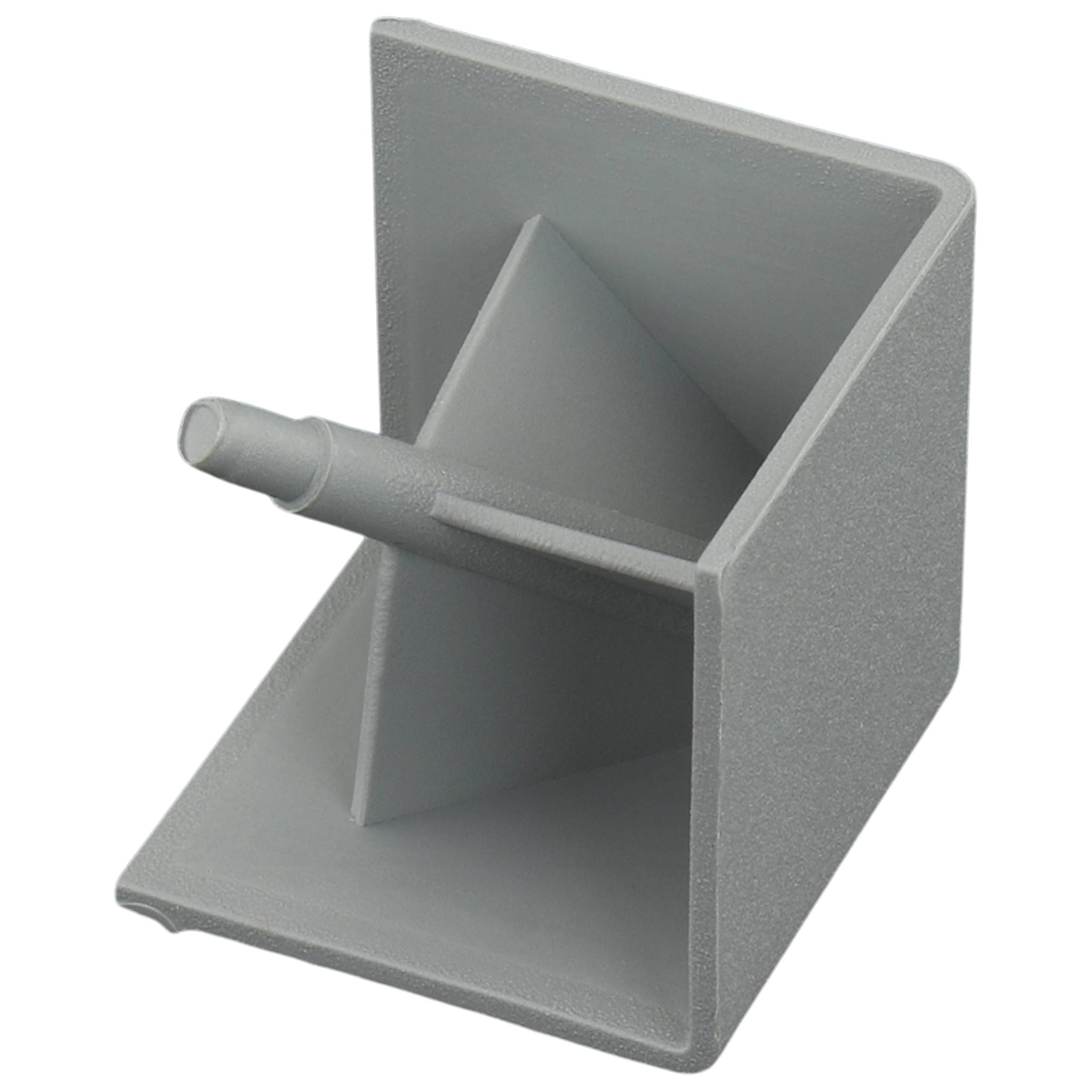 Abdeckkappe, 20x20x20, Kunststoff PA glasfaserverstärkt, grau