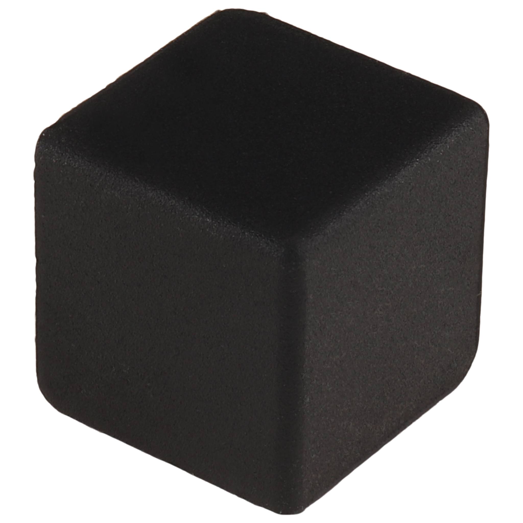 Abdeckkappe, 20x20x20, Kunststoff PA glasfaserverstärkt, schwarz