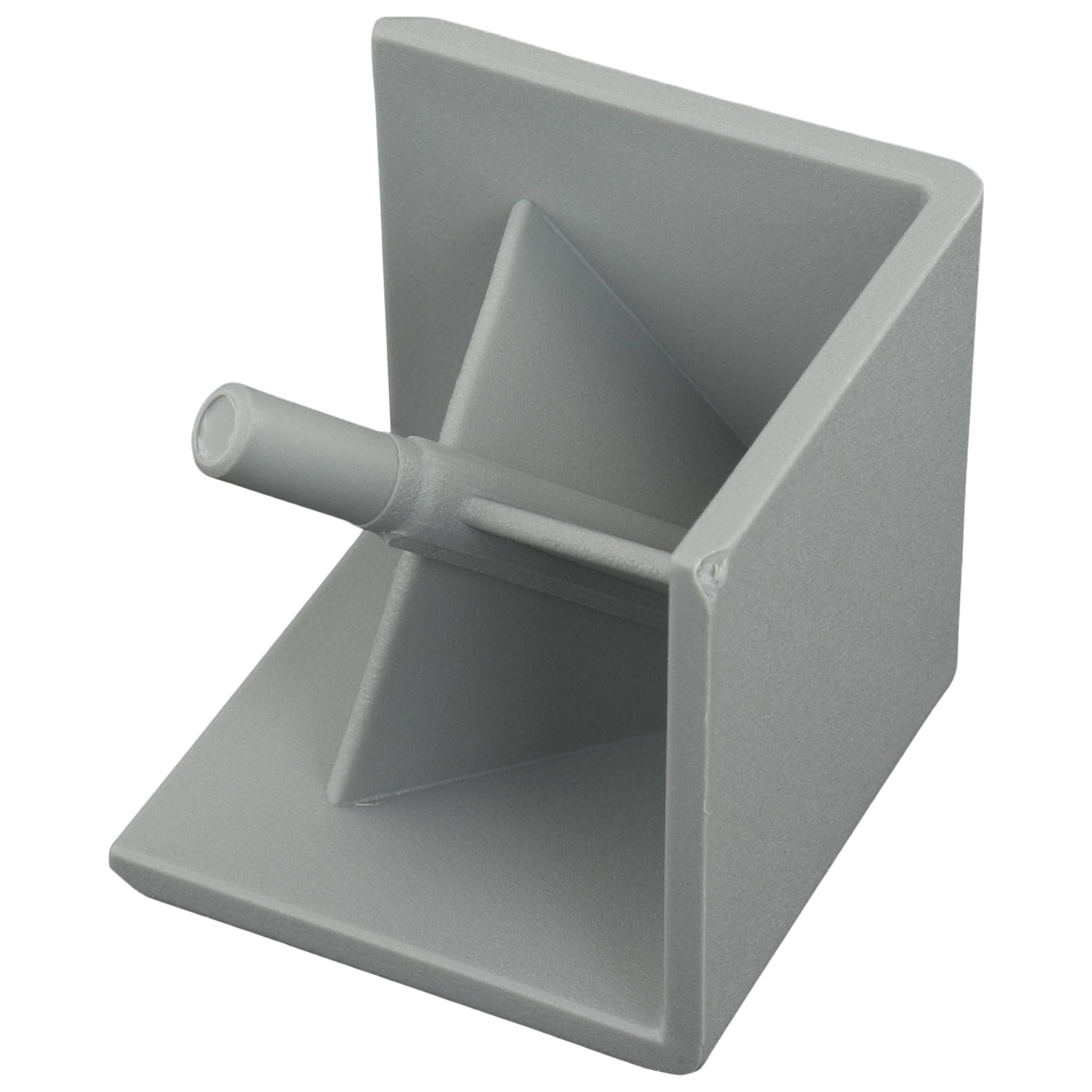 Abdeckkappe, 30x30x30, Kunststoff PA glasfaserverstärkt, grau