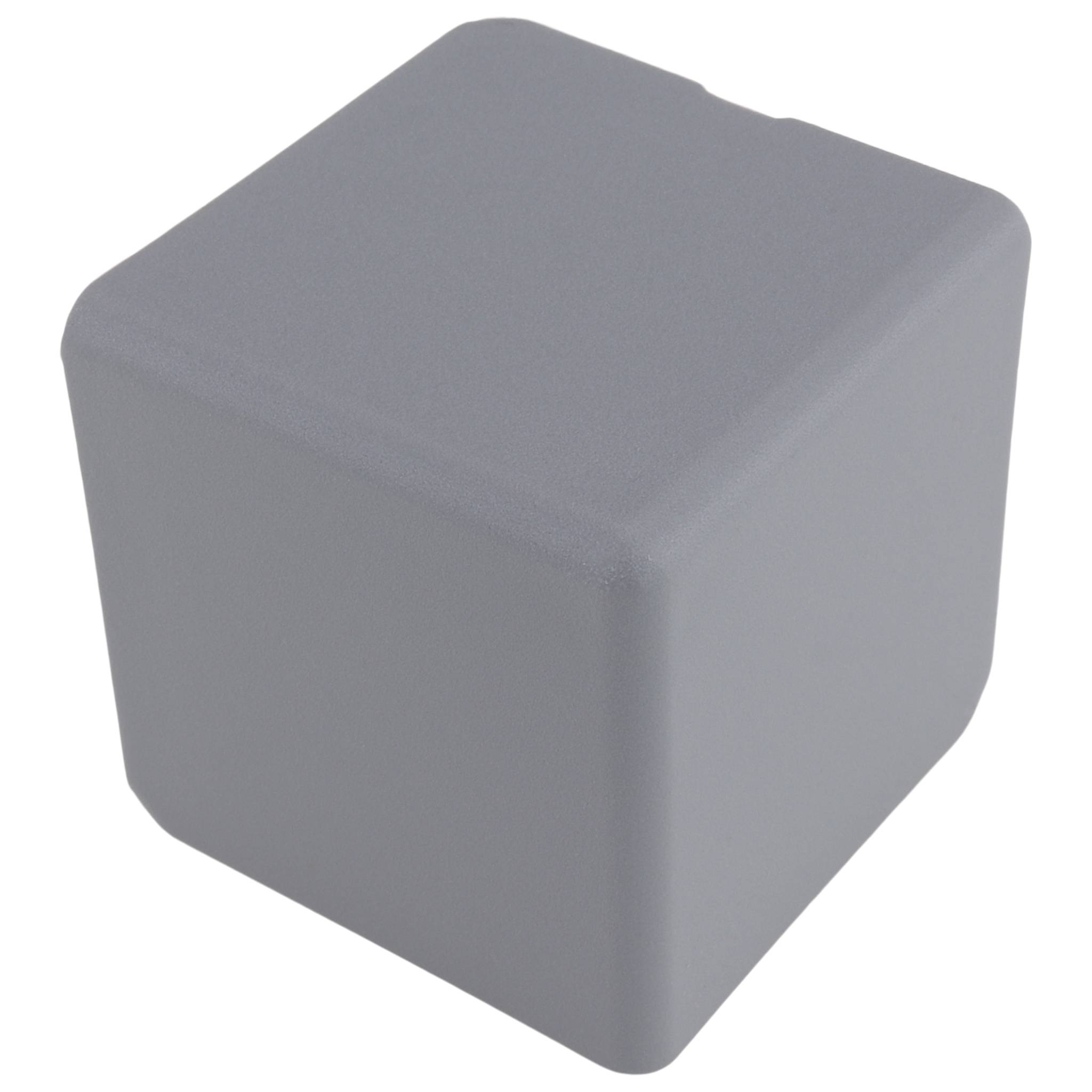 Abdeckkappe, 40x40x40, Kunststoff PA glasfaserverstärkt, grau