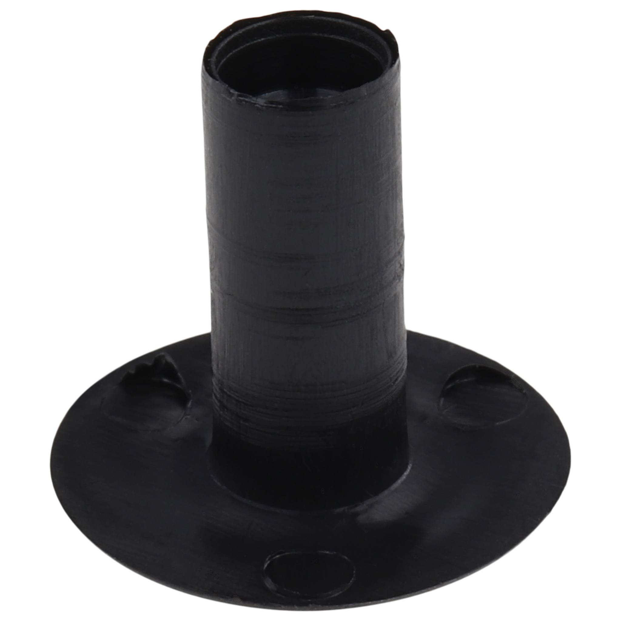 Abdeckkappe, 17x17x3, Kunststoff, schwarz