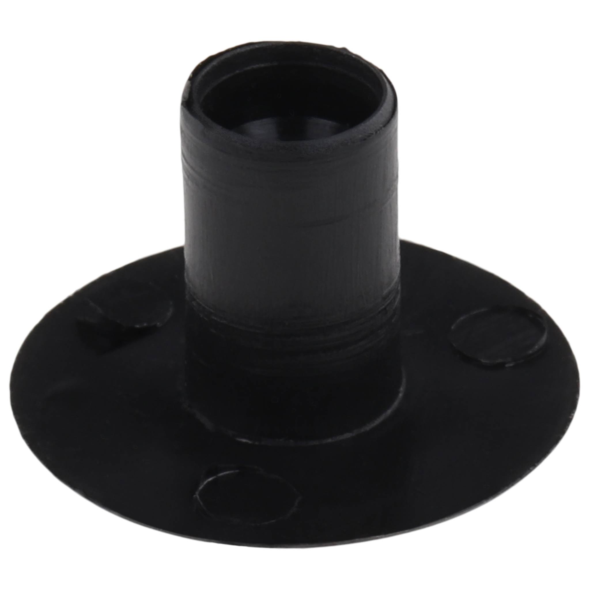 Abdeckkappe, 17x17x3, Kunststoff, schwarz