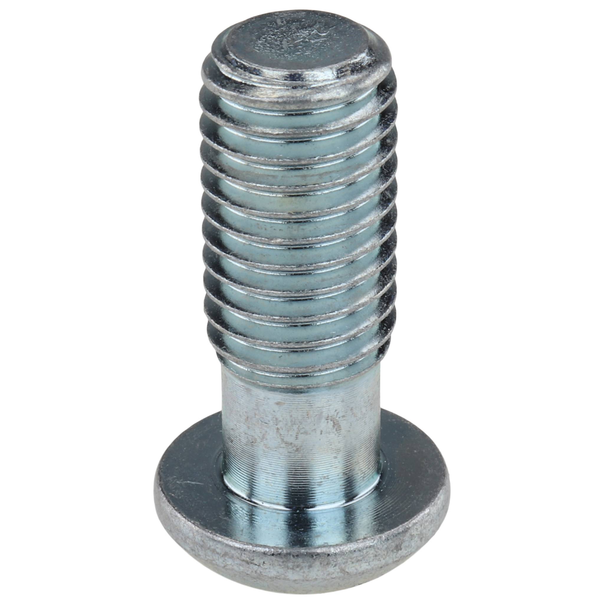 Schraube, Halbrundschraube, M12x30, Stahl, verzinkt