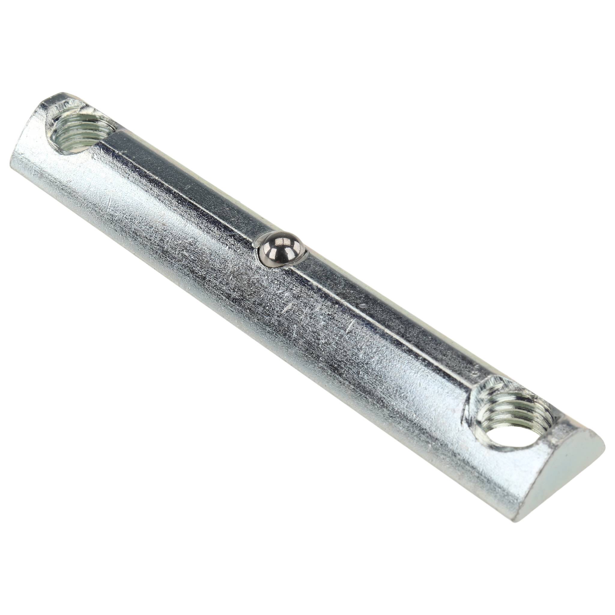 Nutenstein, Doppelnutenstein, 76x14x7, Stahl, verzinkt