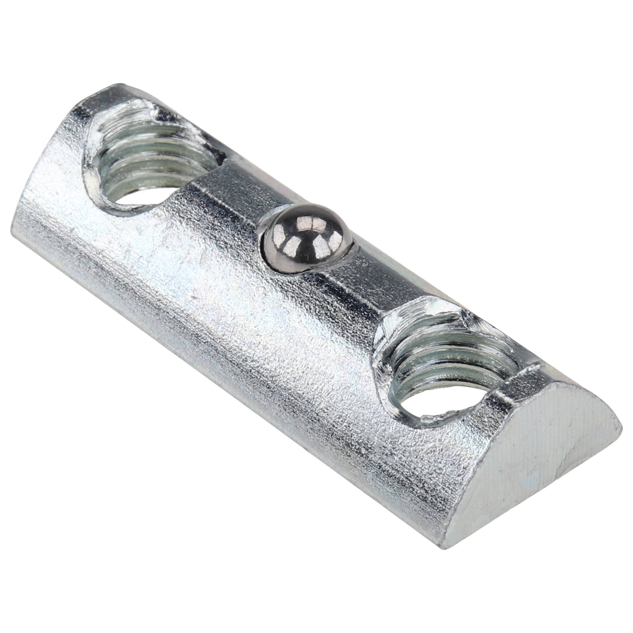 Nutenstein, Doppelnutenstein, 36x14x7, Stahl, verzinkt