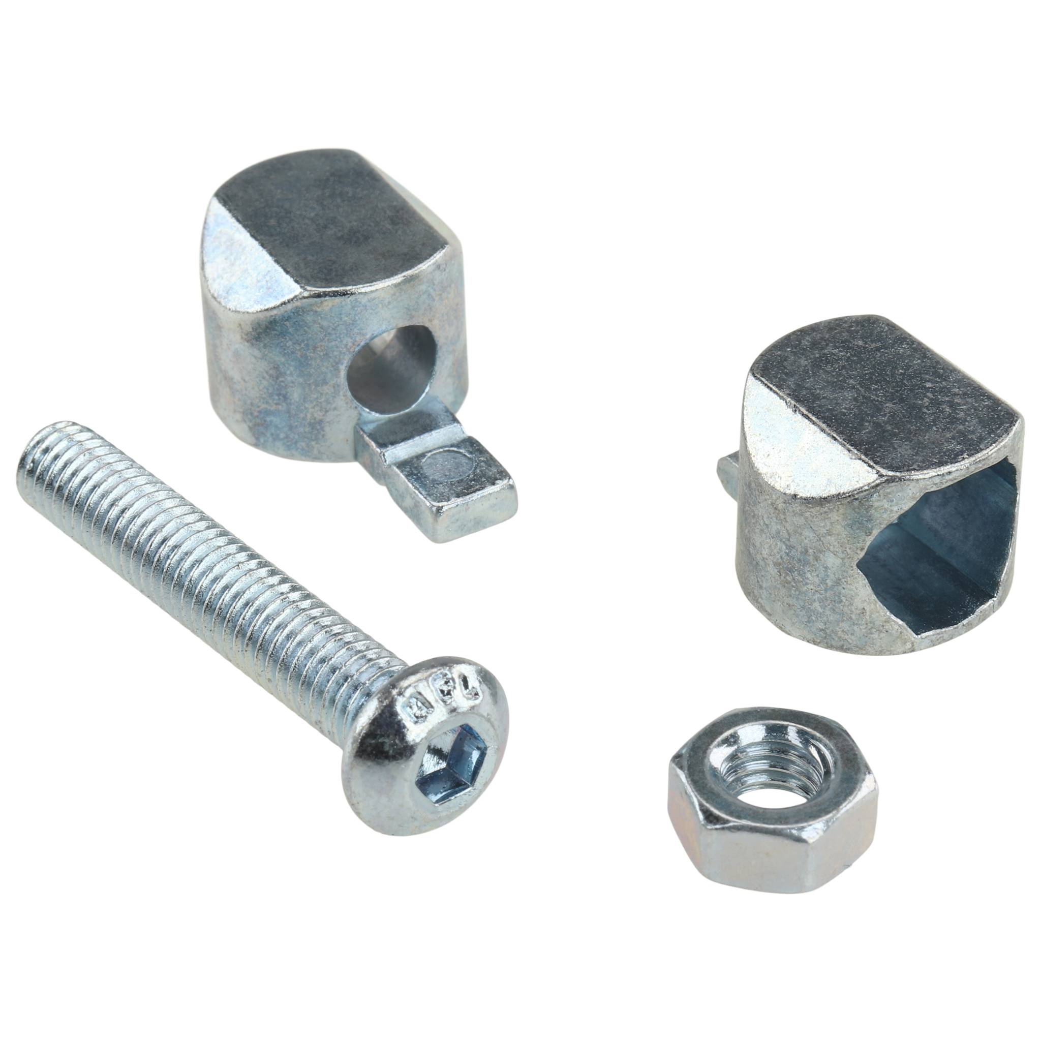 Verbinder, Stoß-Verbinder, 46x16x13, Zink-Druckguß, verzinkt