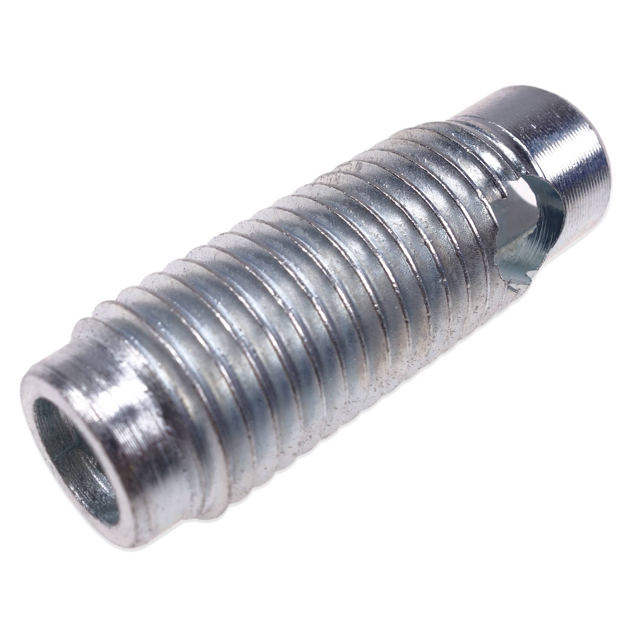 Hülse , Schneidhülse Automatikverbinder, D12x35, Stahl, verzinkt