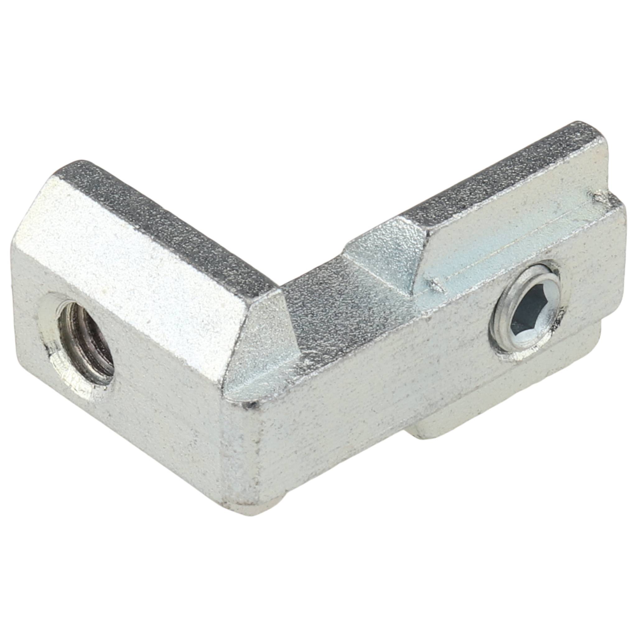 Winkel, Innenwinkel, 21,6x21,6x15,8, Stahlguß, verzinkt