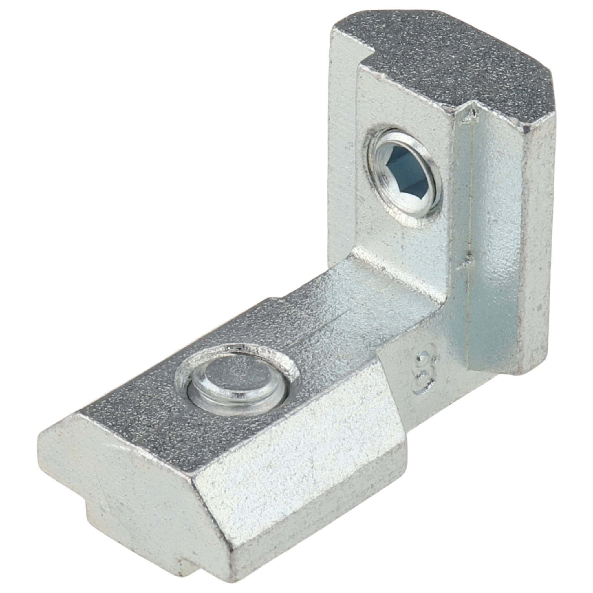 Winkel, Innenwinkel, 21,6x21,6x15,8, Stahlguß, verzinkt