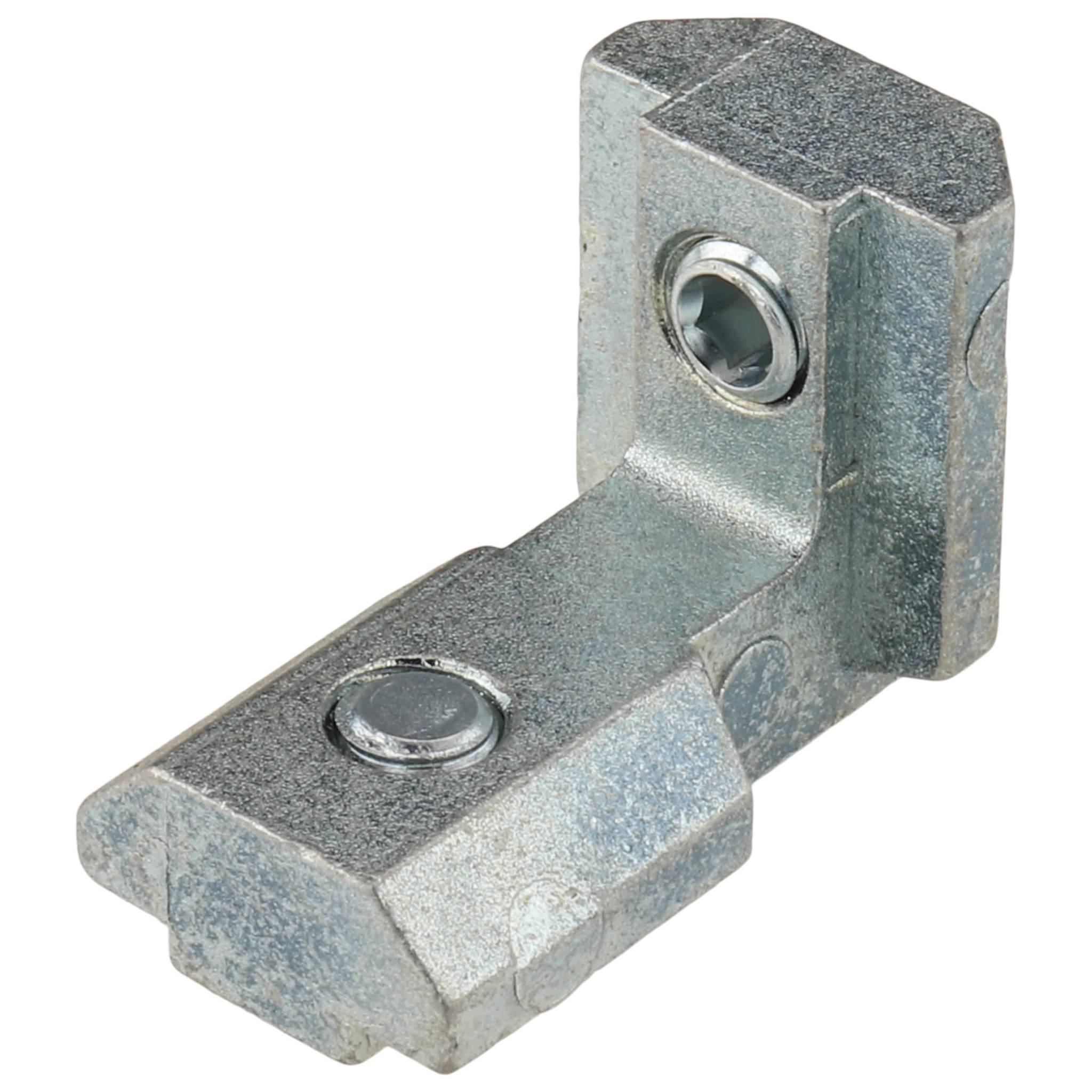 Winkel, Innenwinkel, 21,6x21,6x15,8, Zink-Druckguß, verzinkt