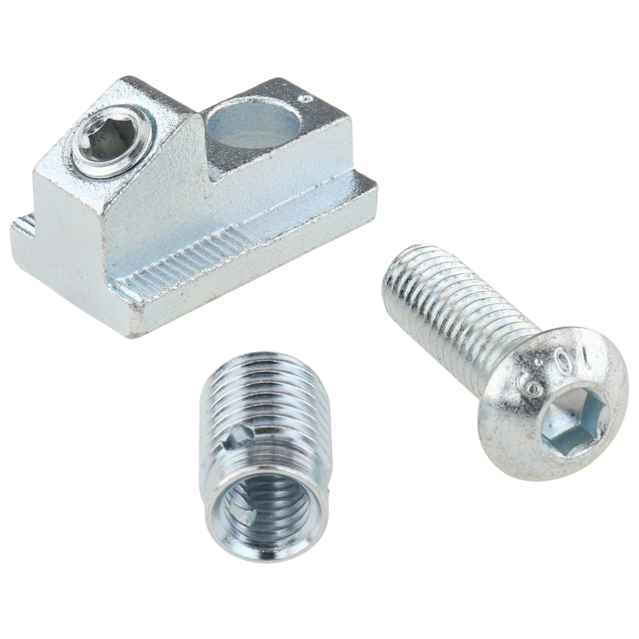 Verbinder, Profilverbinder, 30x18x19, Stahl, verzinkt