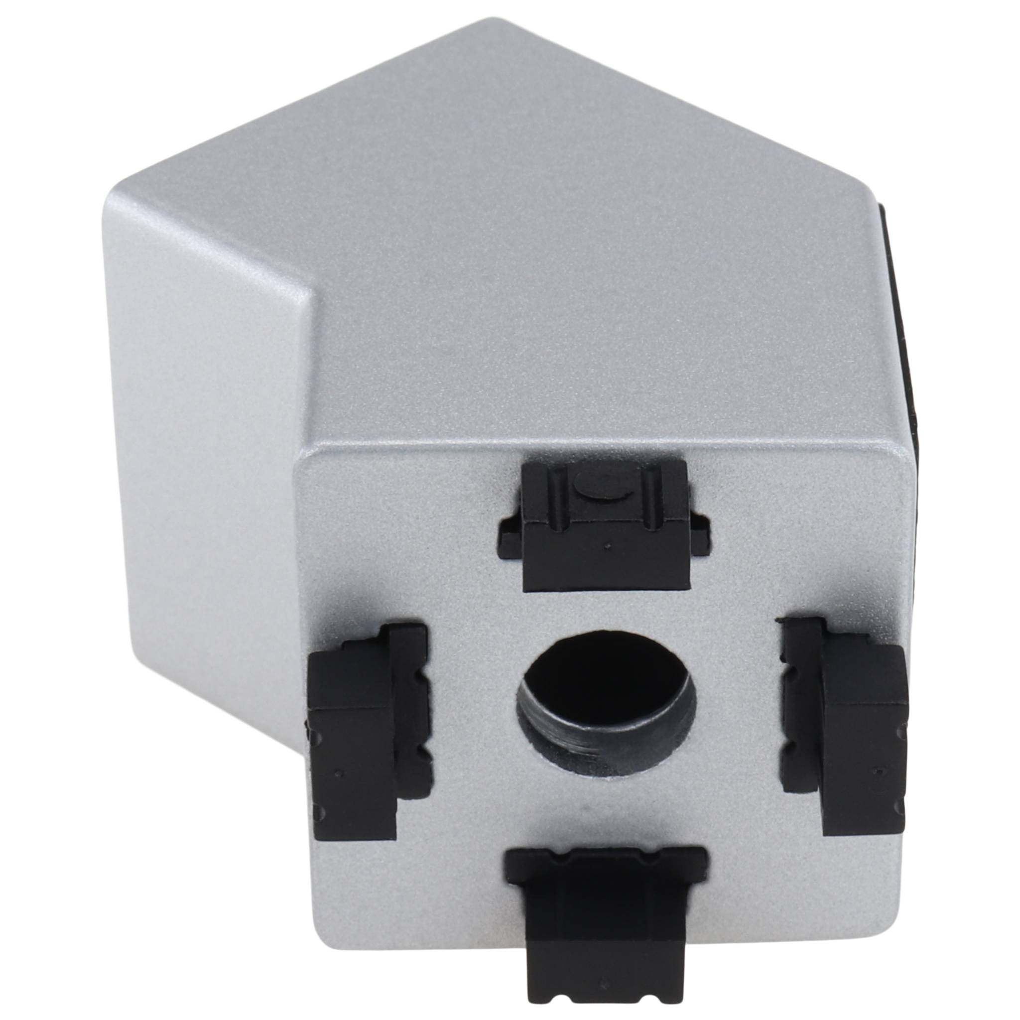 Verbinder, Winkelverbinder 45°, 30x30x47, Aluminiumdruckguß, pulverbeschichtet, alufarbig