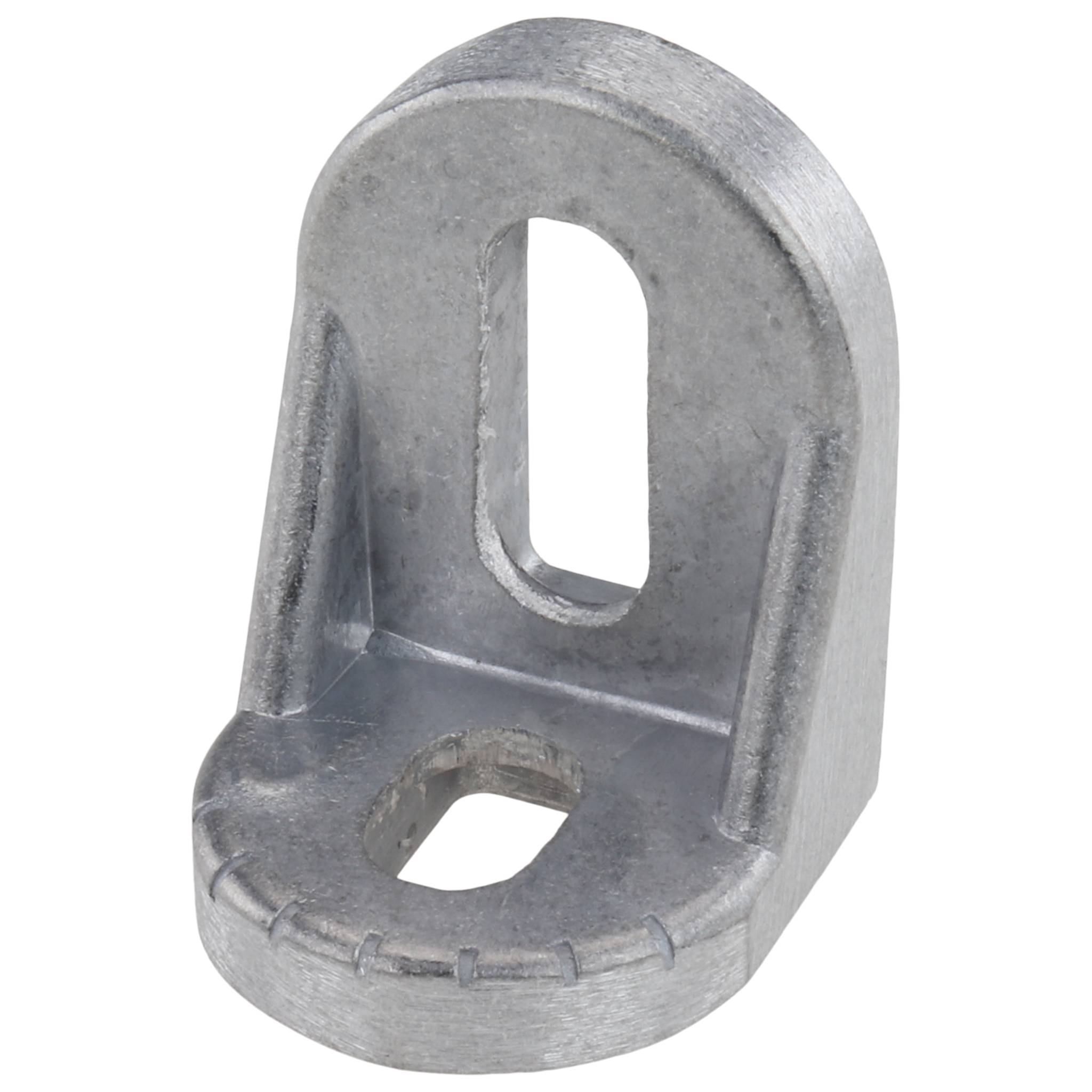 Winkel, Drehwinkel, 28x28x38, Aluminiumdruckguß, blank