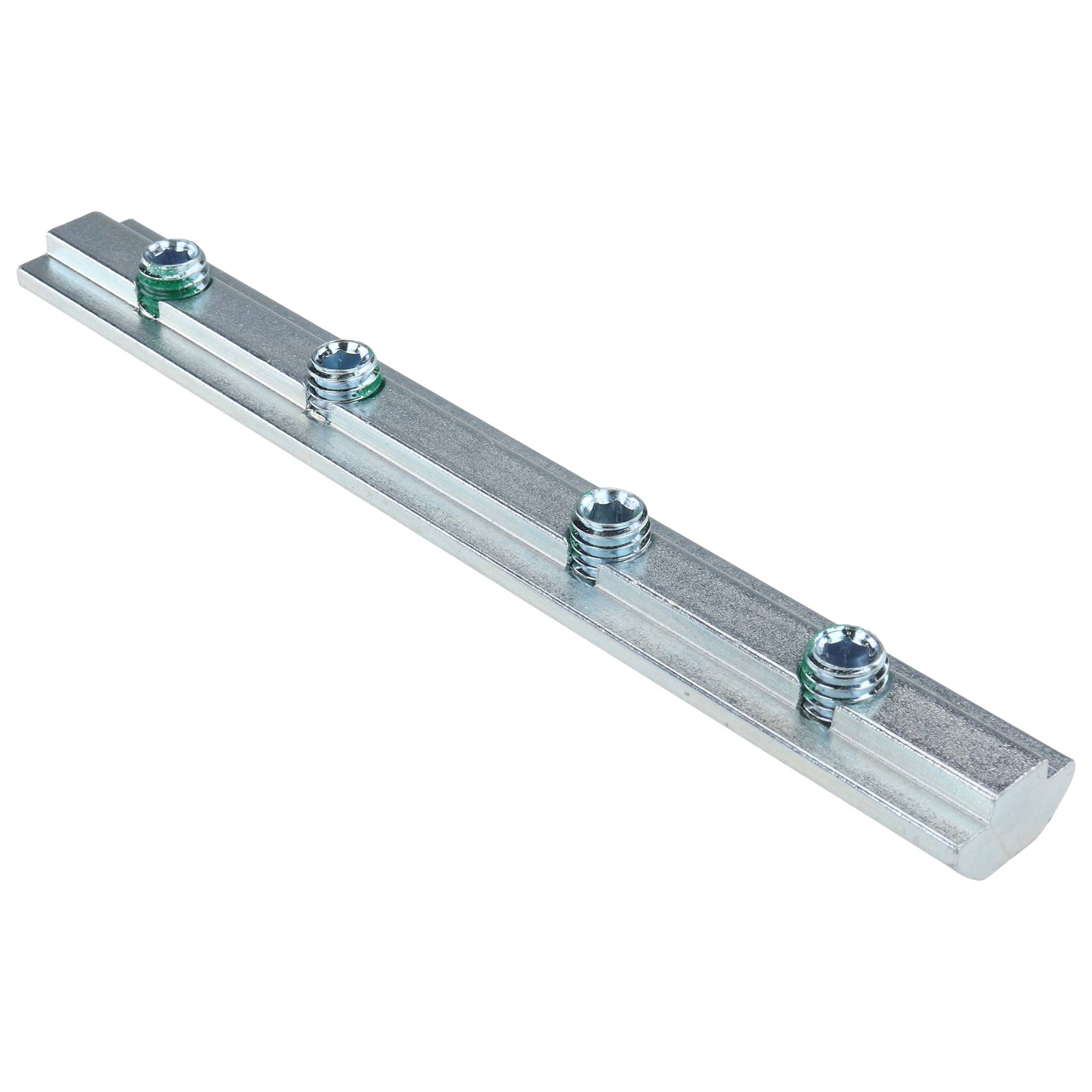 Verbinder, Streckenverbinder, 140x17x10, Stahl, verzinkt