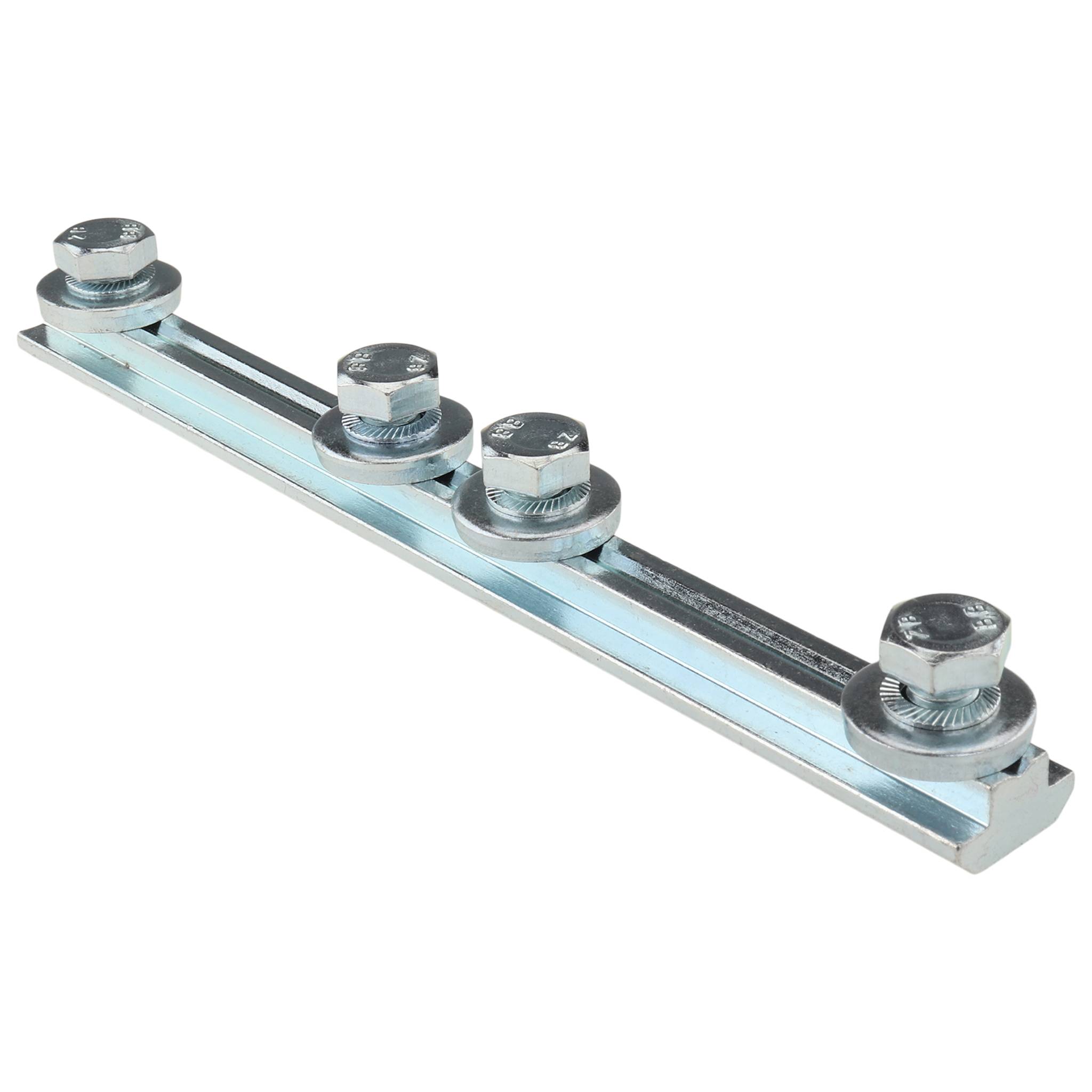 Verbinder, Streckenverbinder, 180x20x11, Stahl, verzinkt