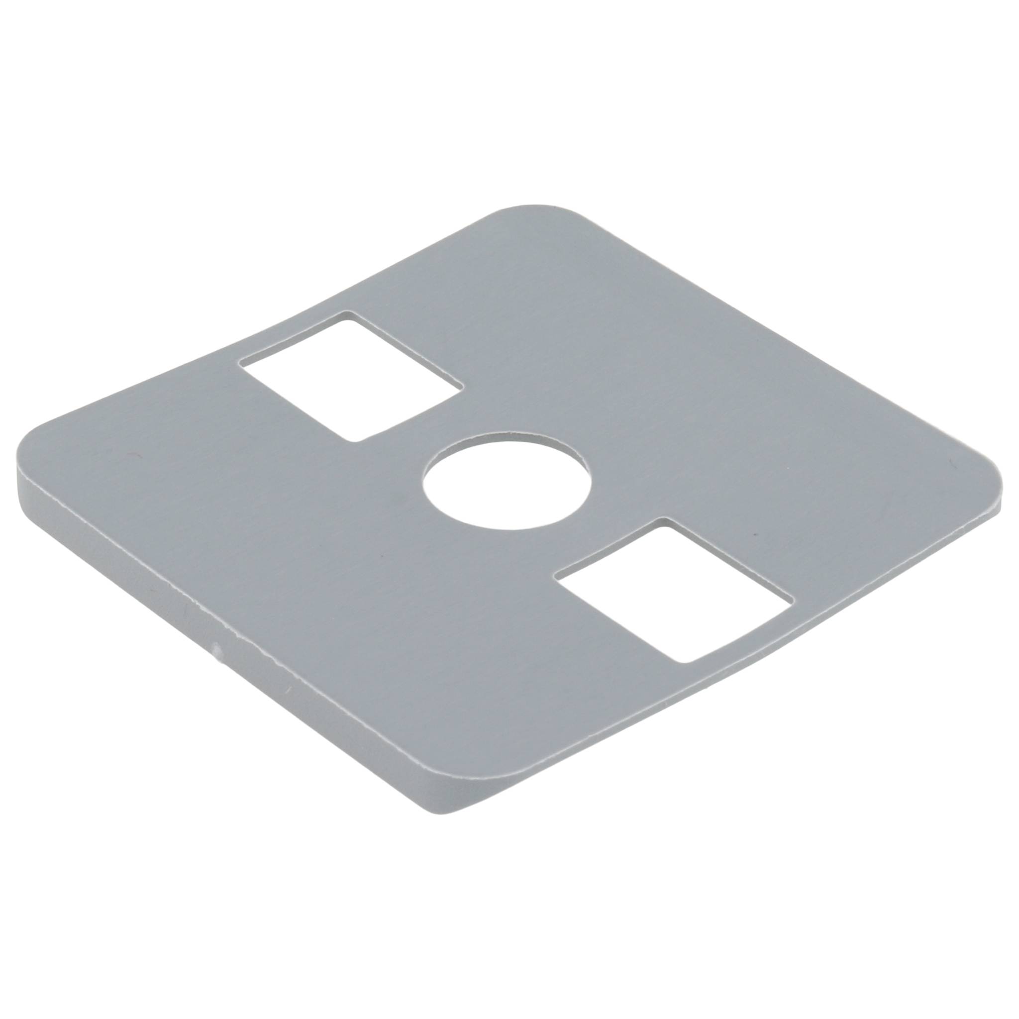 Dichtung, Radiendichtung, 40x40x1, Kunststoff PA glasfaserverstärkt, grau