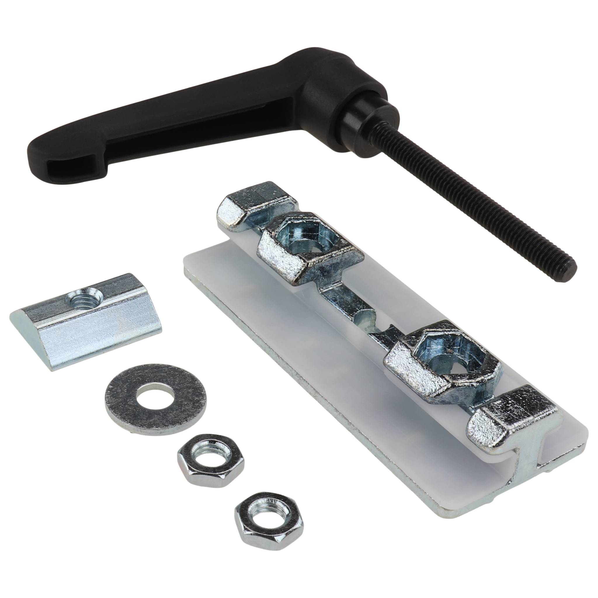 Profilgleiter, 80x32x15, Zink, blank