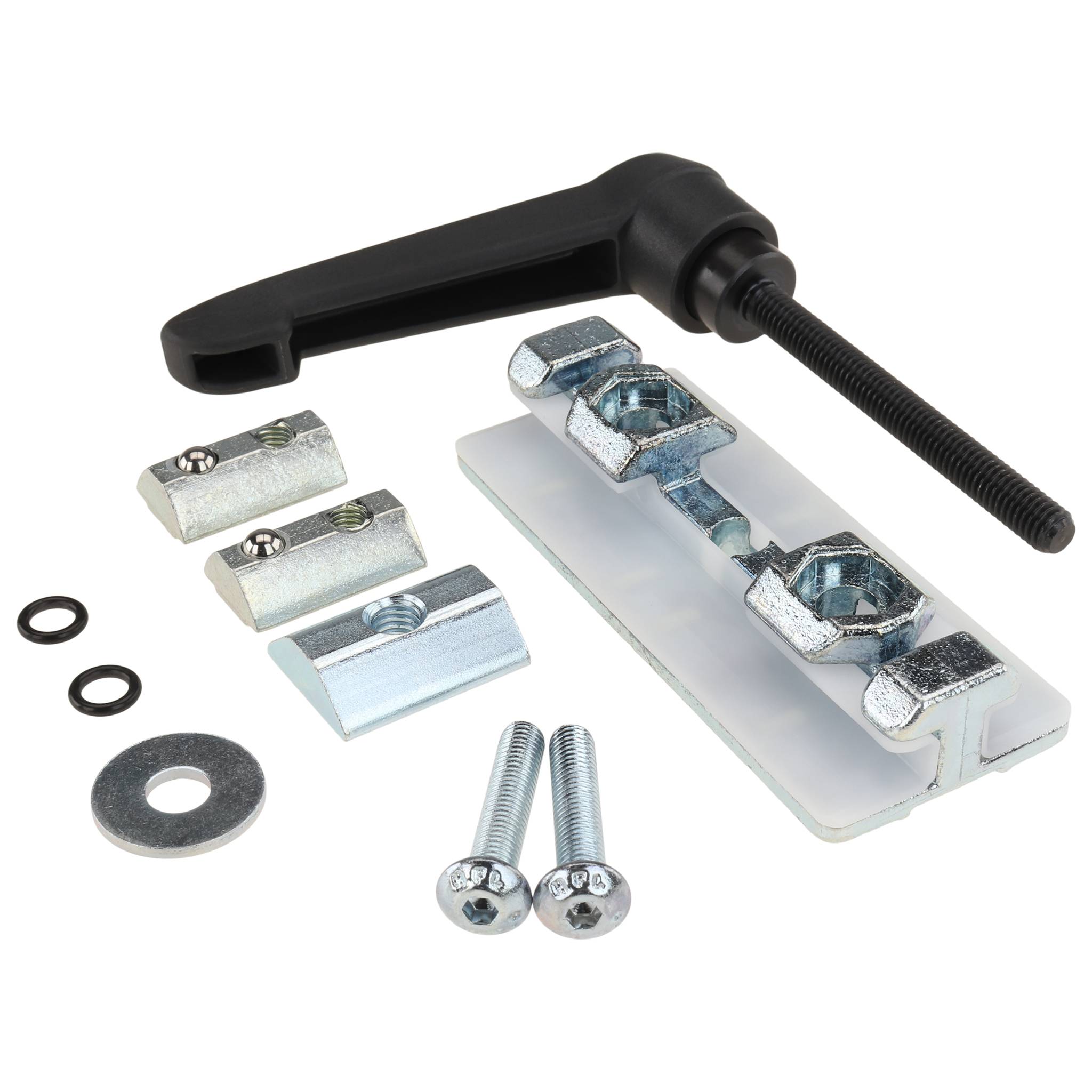 Profilgleiter, 80x32x15, Zink, blank