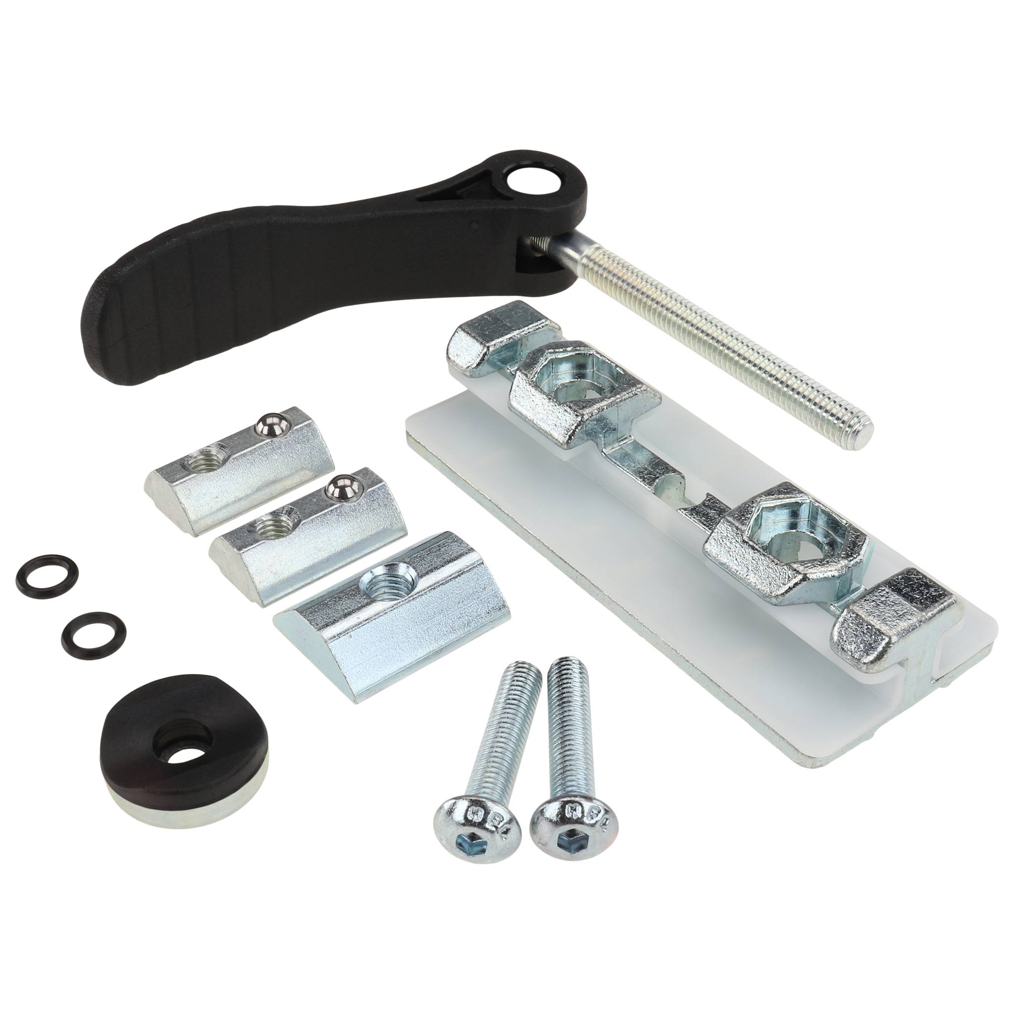 Profilgleiter, 80x32x15, Zink, blank