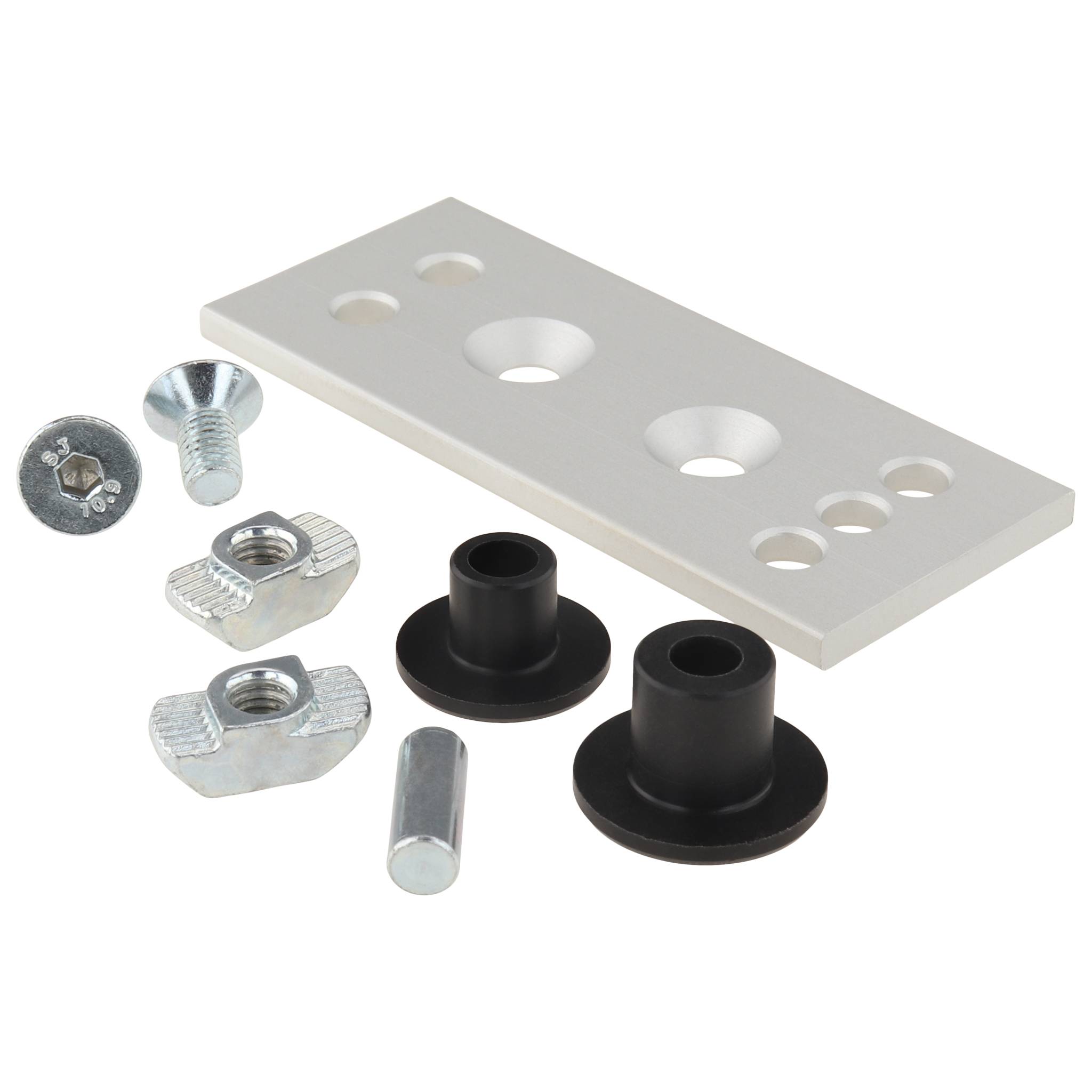 Falttürelement, 71x30x6, Aluminium, eloxiert, alufarbig