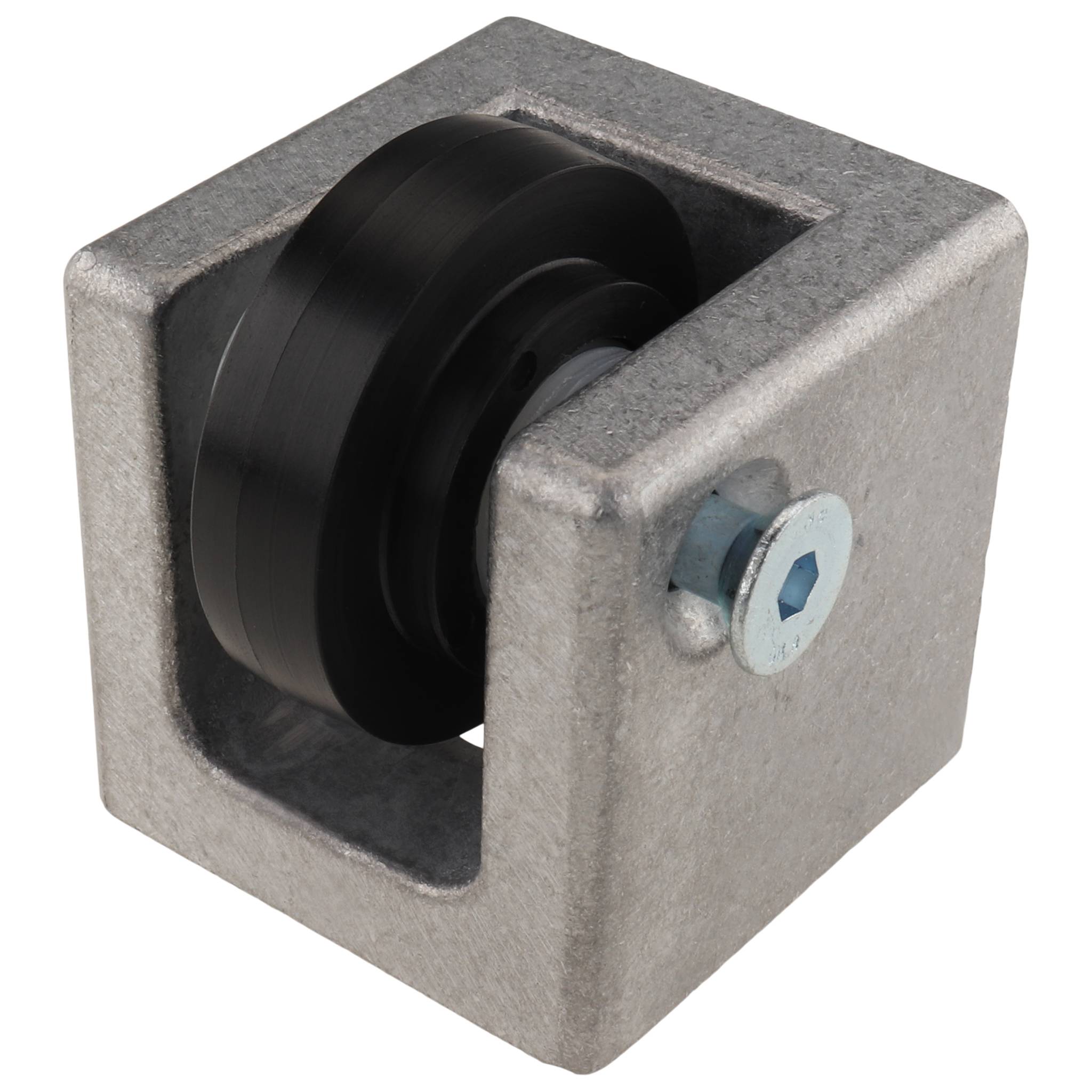 Schiebetür-Führung, 45x45x54.5, Aluminium, blank, alufarbig