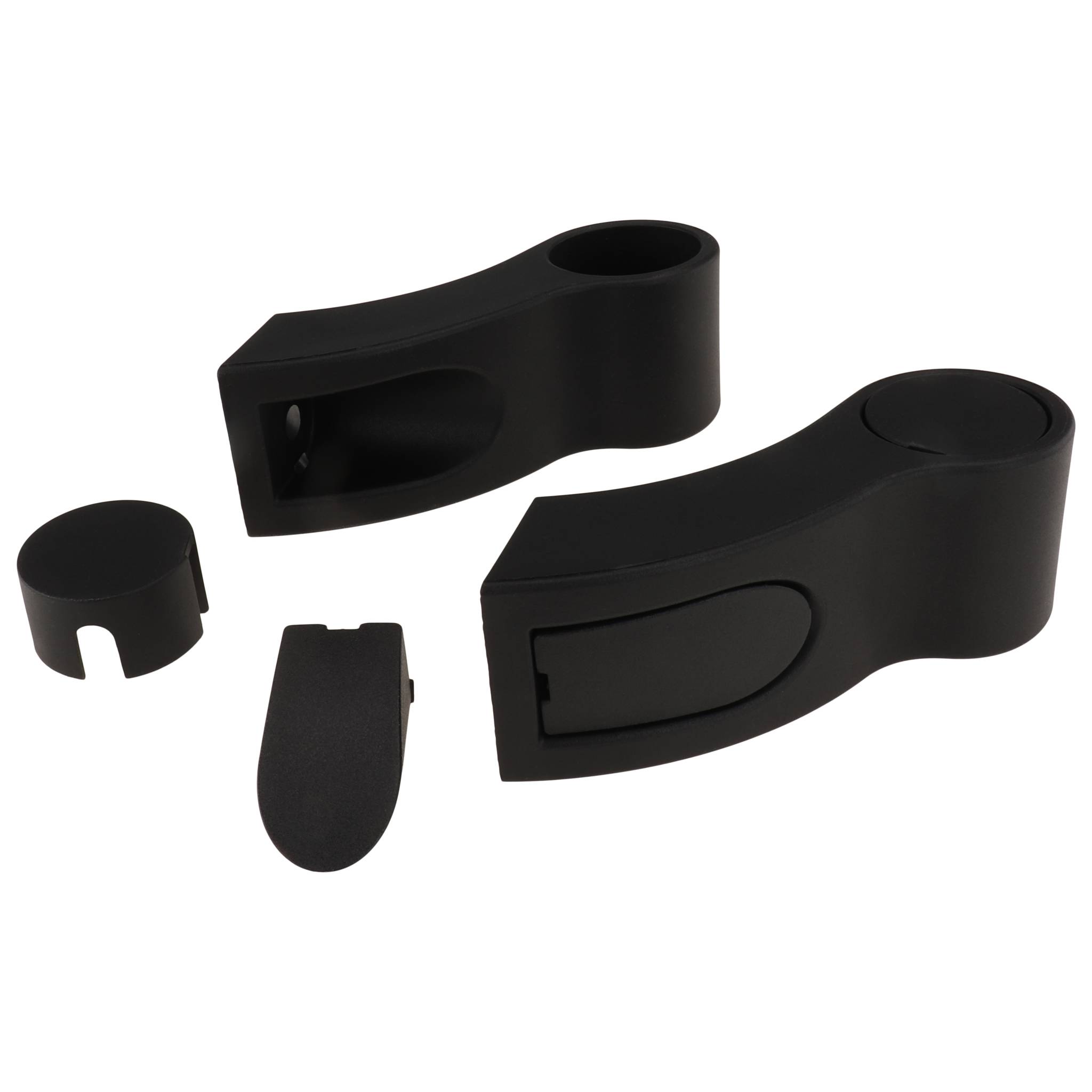 Griff, Systemgriff abgewinkelt, D30, Kunststoff PA glasfaserverstärkt, schwarz