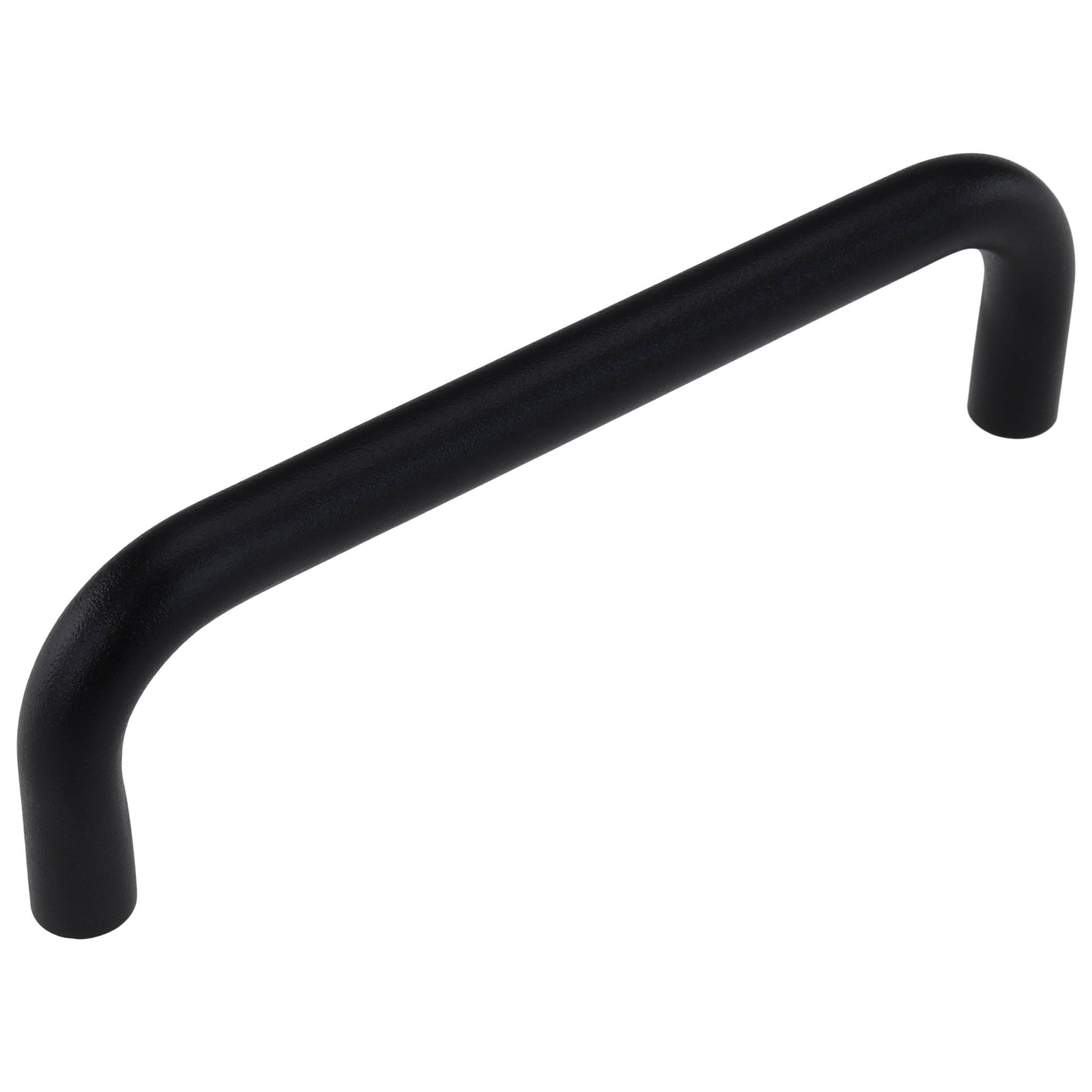 Griff, Handgriff, 120, Aluminium, pulverbeschichtet, schwarz