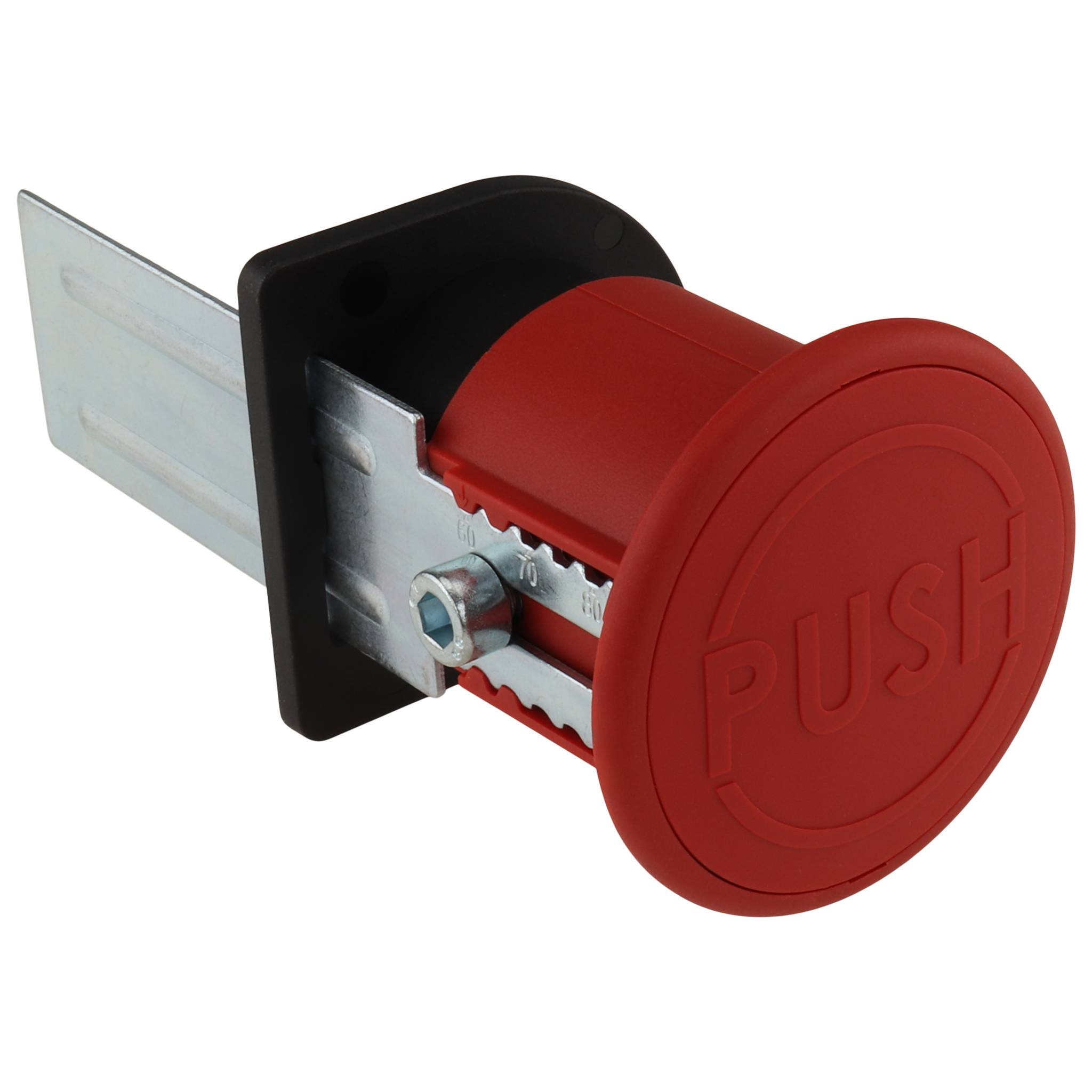 Notöffner für Fallenverschluss, 123x60x60, Kunststoff PA glasfaserverstärkt, schwarz