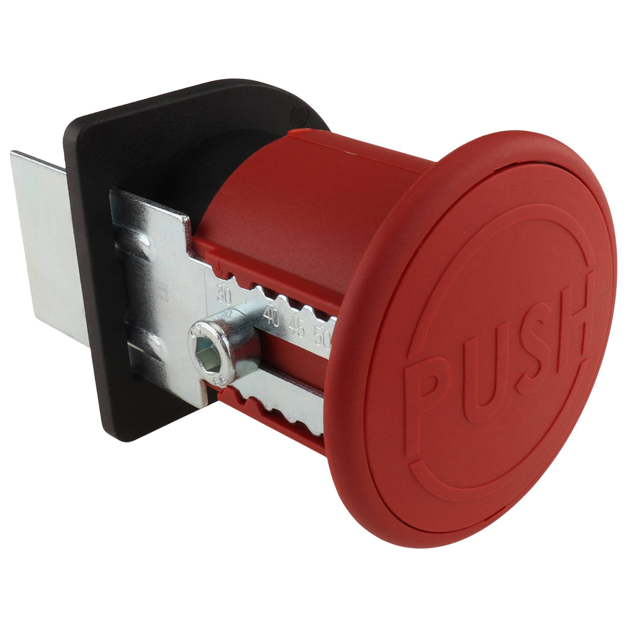 Notöffner für Fallenverschluss, 93x60x60, Kunststoff PA glasfaserverstärkt, schwarz