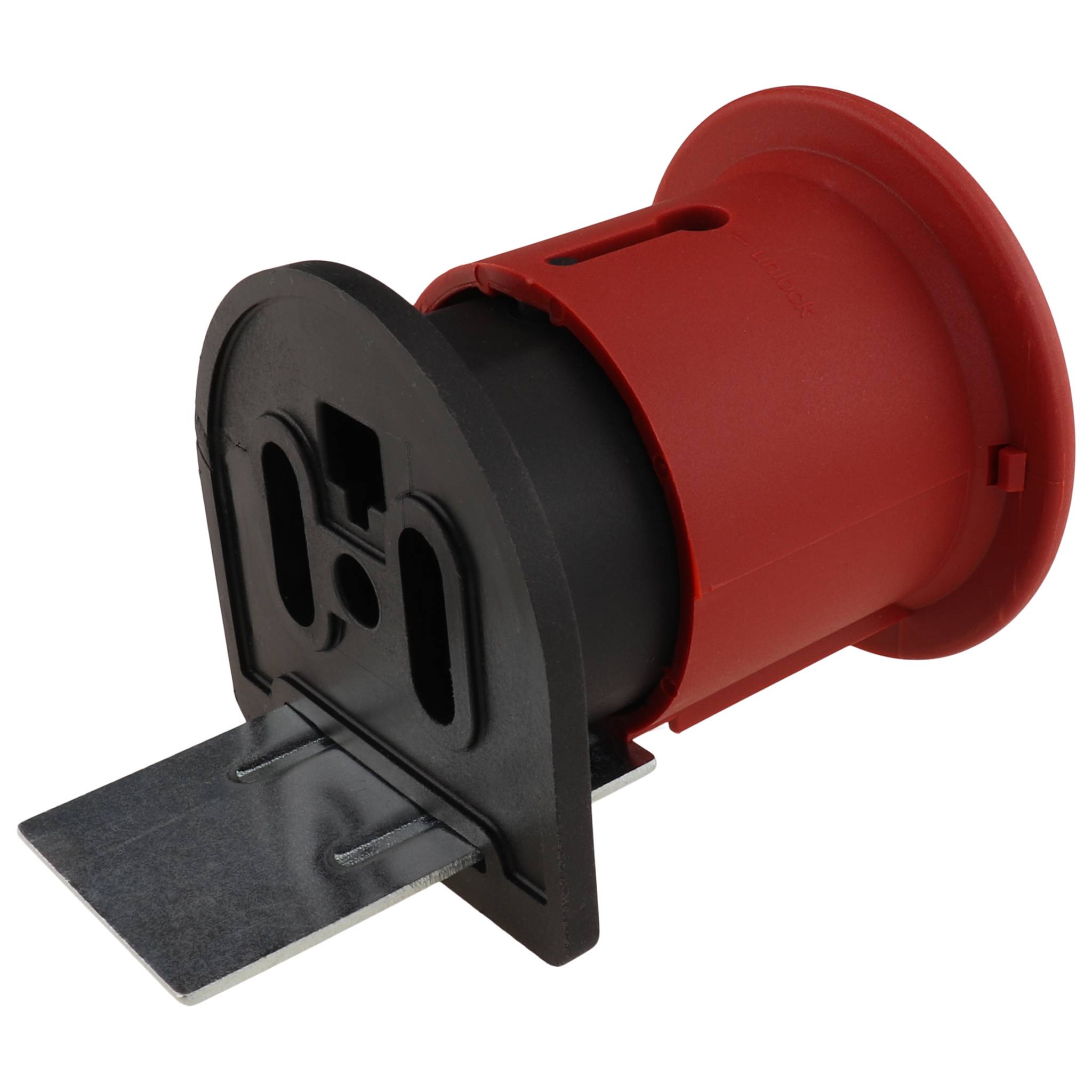 Notöffner für Fallenverschluss, 93x60x60, Kunststoff PA glasfaserverstärkt, schwarz