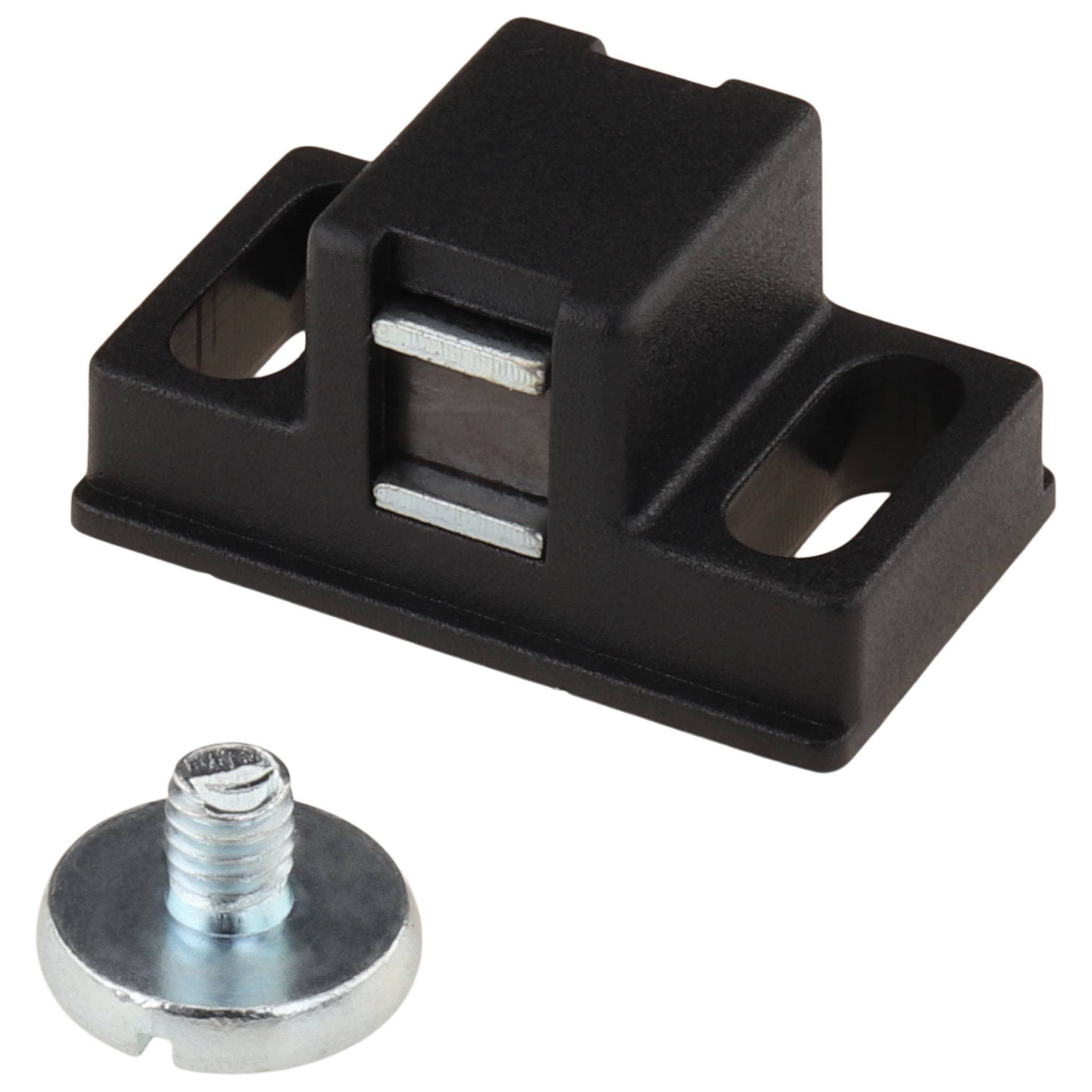 Verschluß, Magnetverschluß, 20, Kunststoff PA glasfaserverstärkt, schwarz