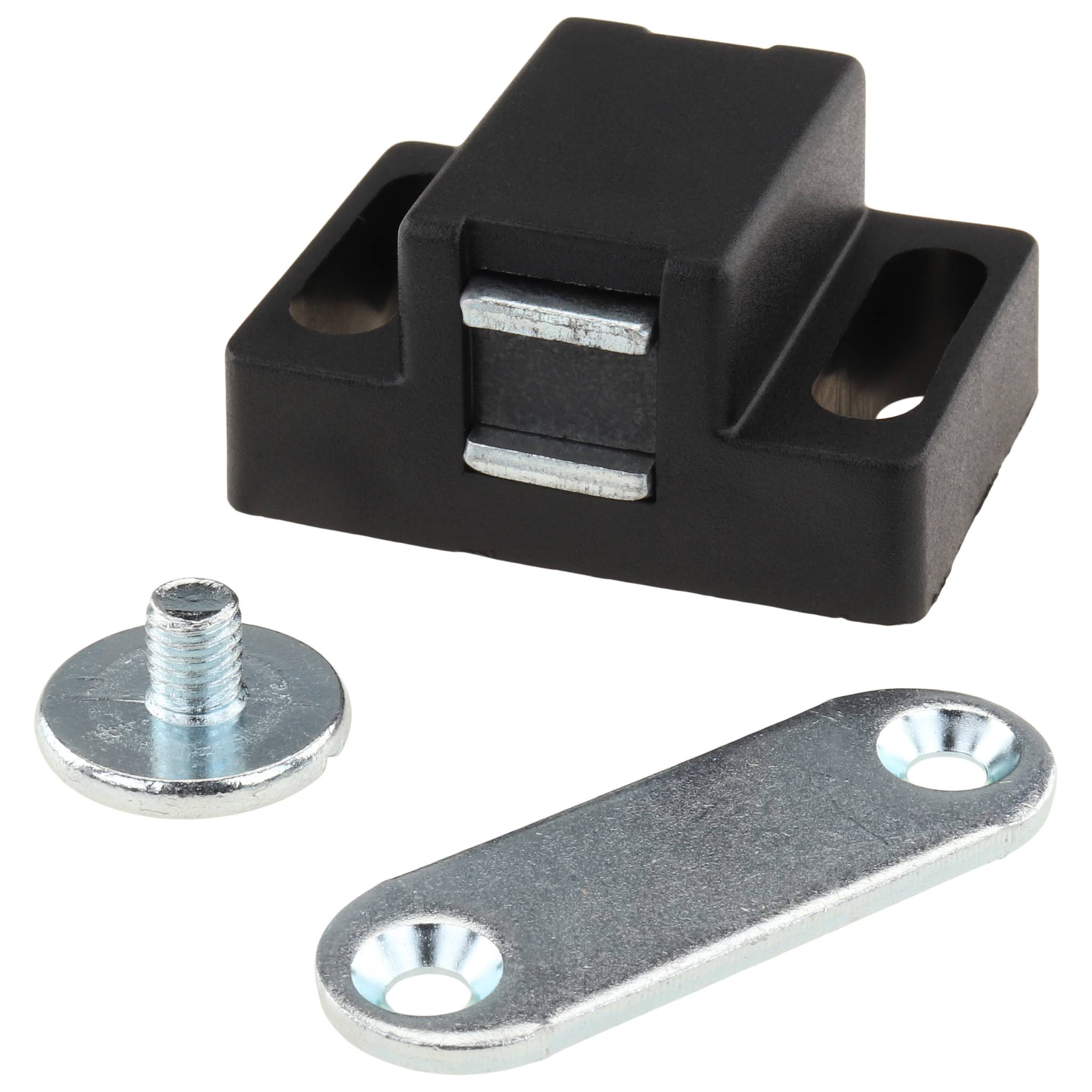 Verschluß, Magnetverschluß, 30, Kunststoff PA glasfaserverstärkt, schwarz