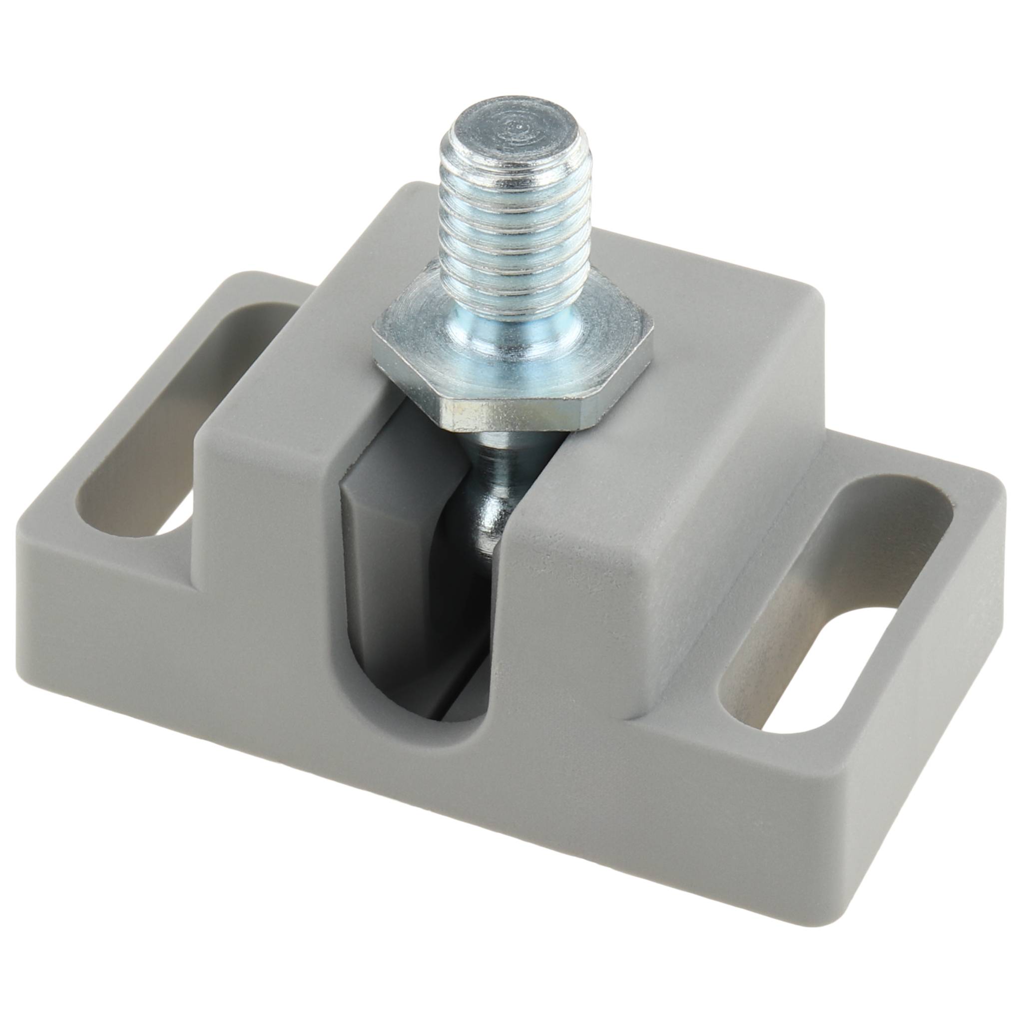 Verschluß, Kugelschnäpper, 30, Kunststoff PA glasfaserverstärkt, grau