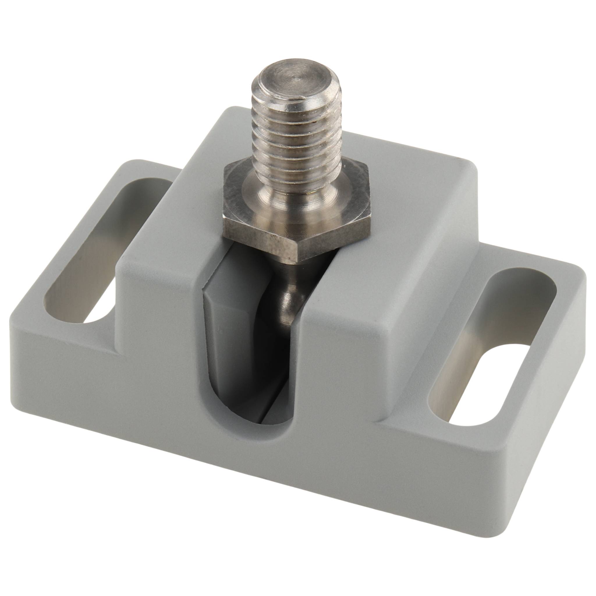 Verschluß, Kugelschnäpper, 30, Kunststoff PA glasfaserverstärkt, grau