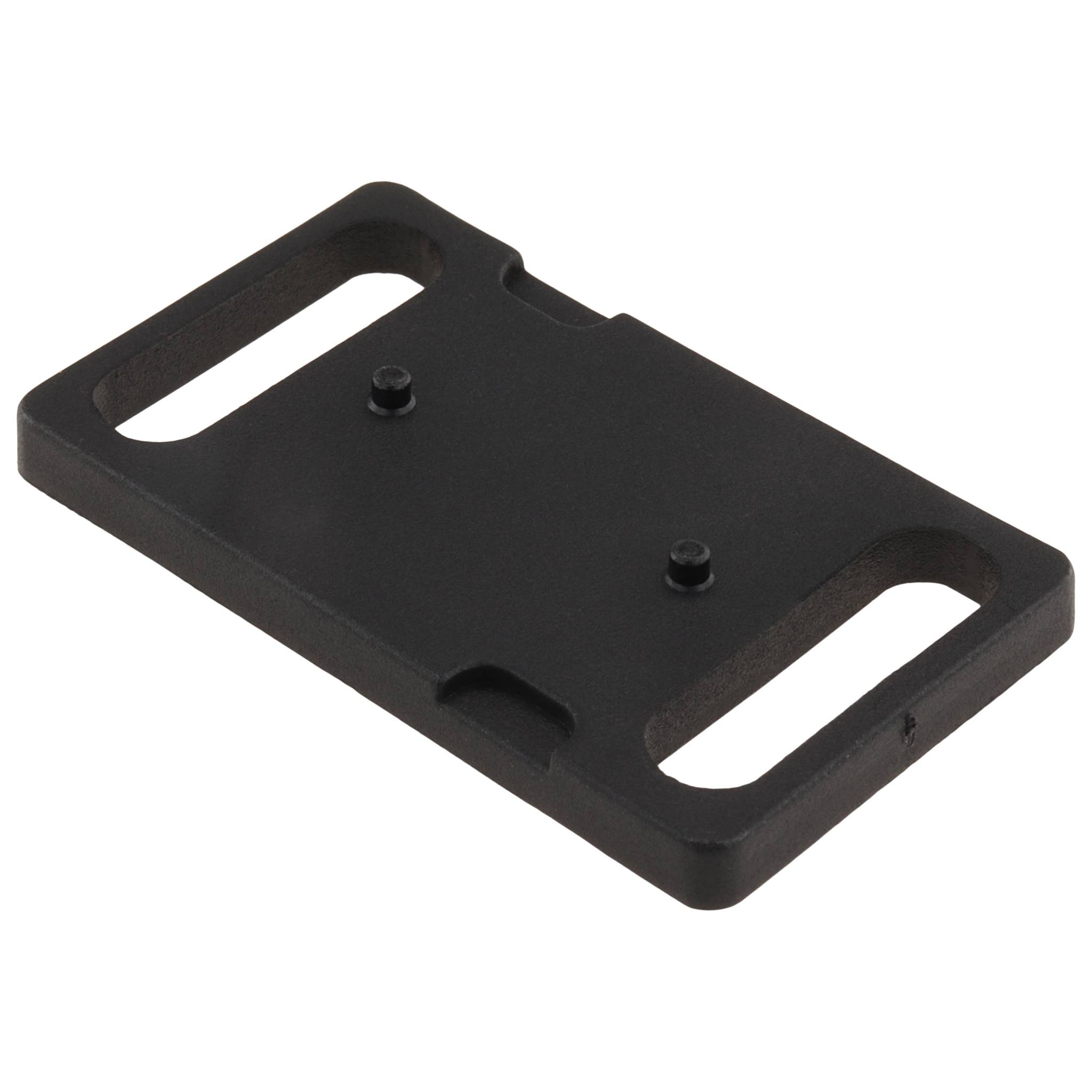 Abstandshalter für Kugelschnäpper 30, 48x28x4, Kunststoff PA glasfaserverstärkt, schwarz