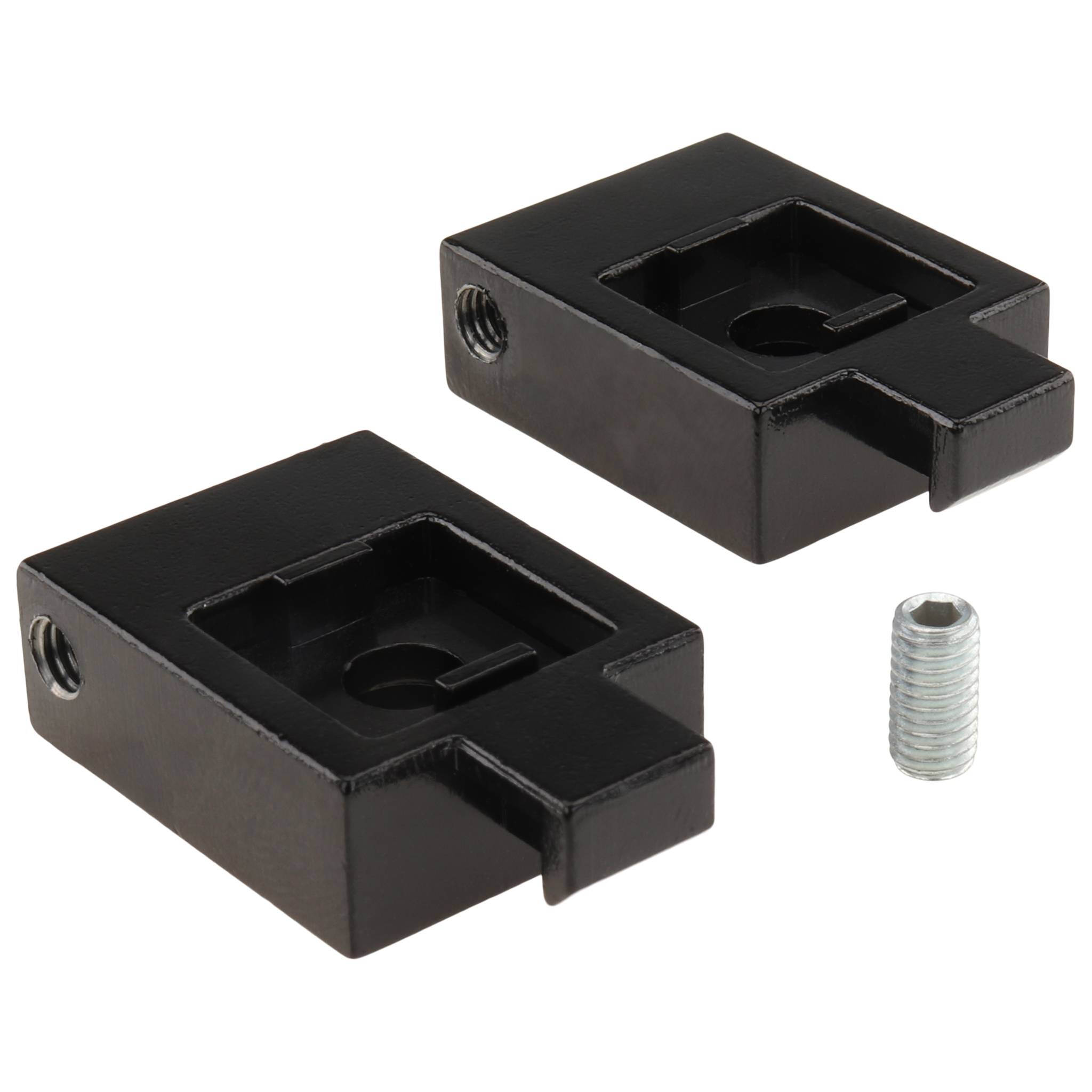 Aufhängung, 39x24x11, Zink, pulverbeschichtet, schwarz